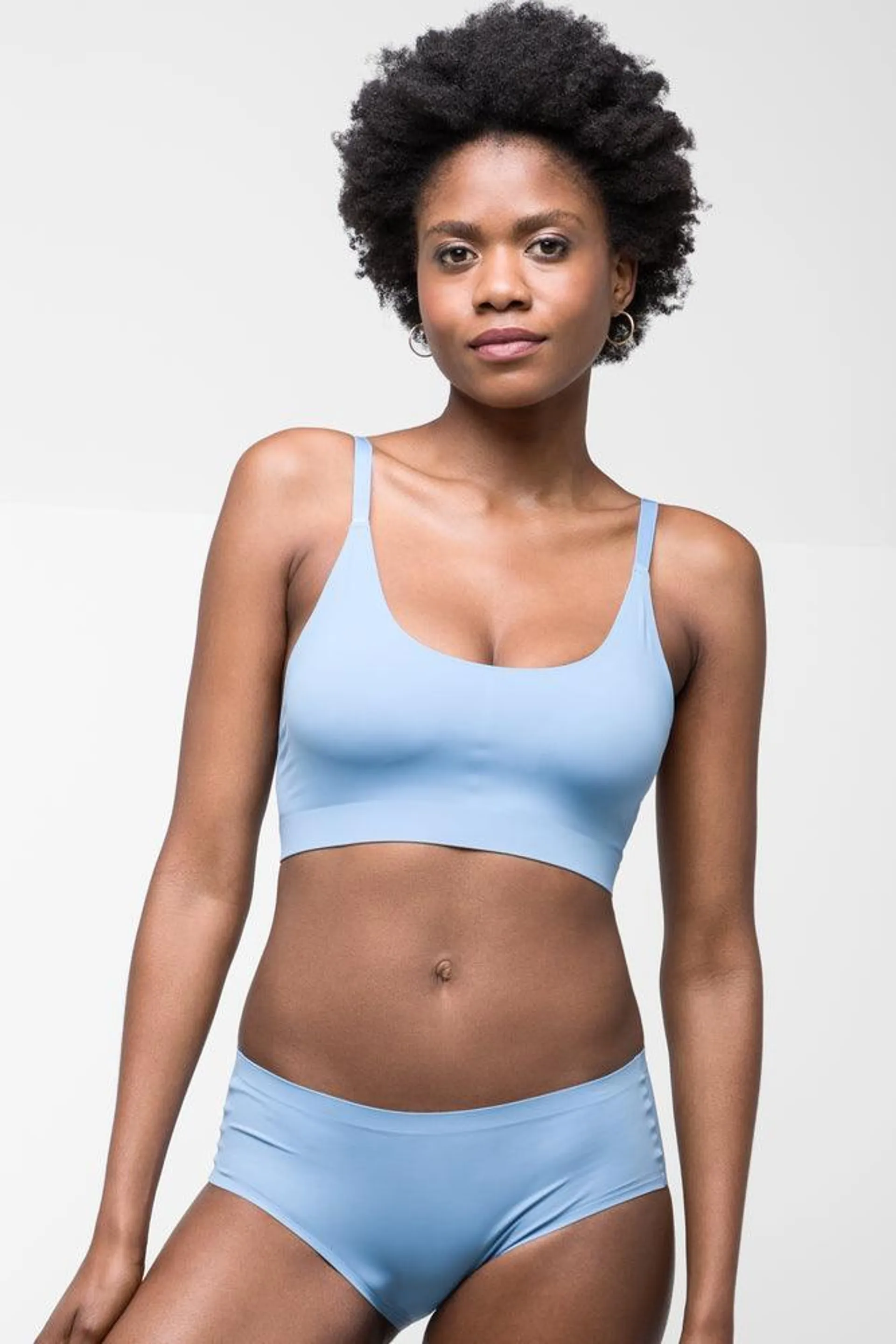 Bonded Bralette Blue