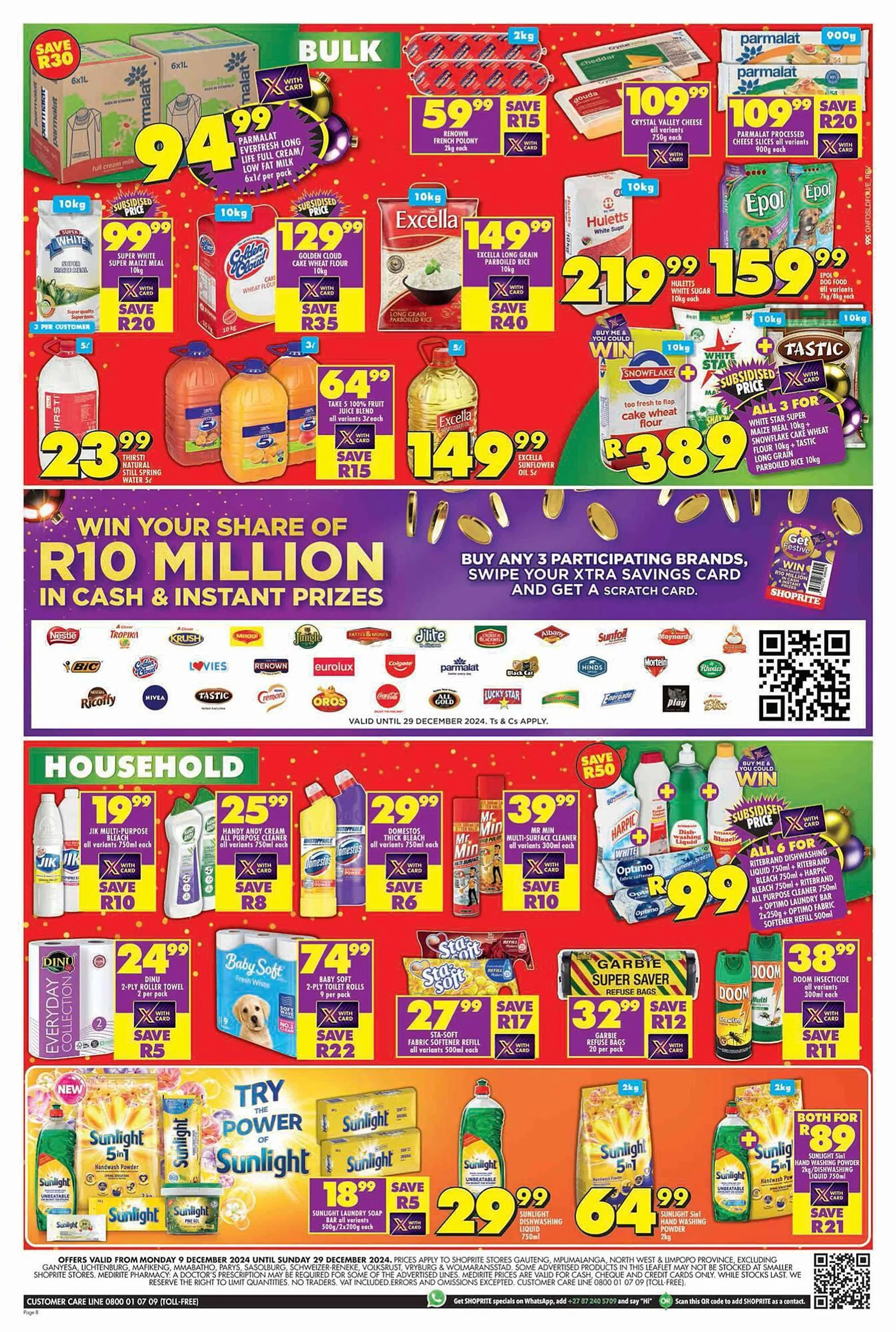 Shoprite catalogue from 9 December to 29 December 2024 - Catalogue Page 8