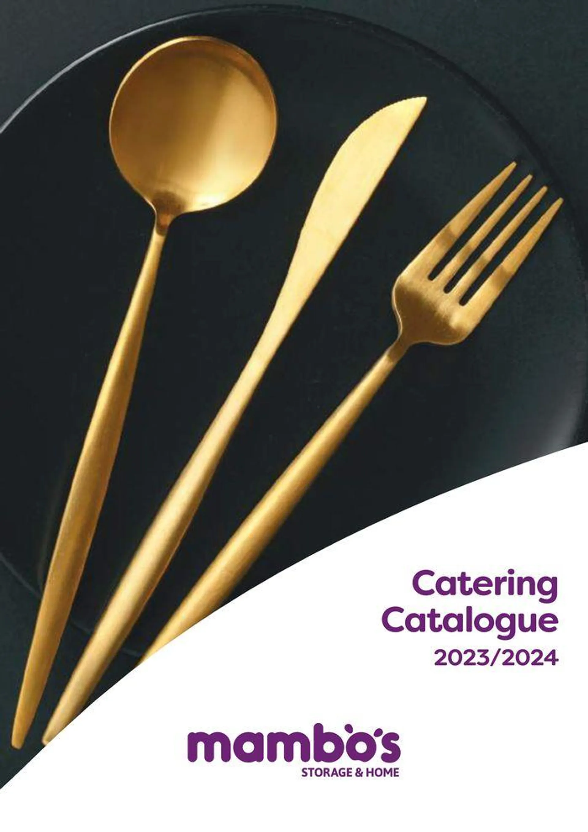 Catering Catalogue 2023-24 from 7 November to 31 December 2024 - Catalogue Page 1