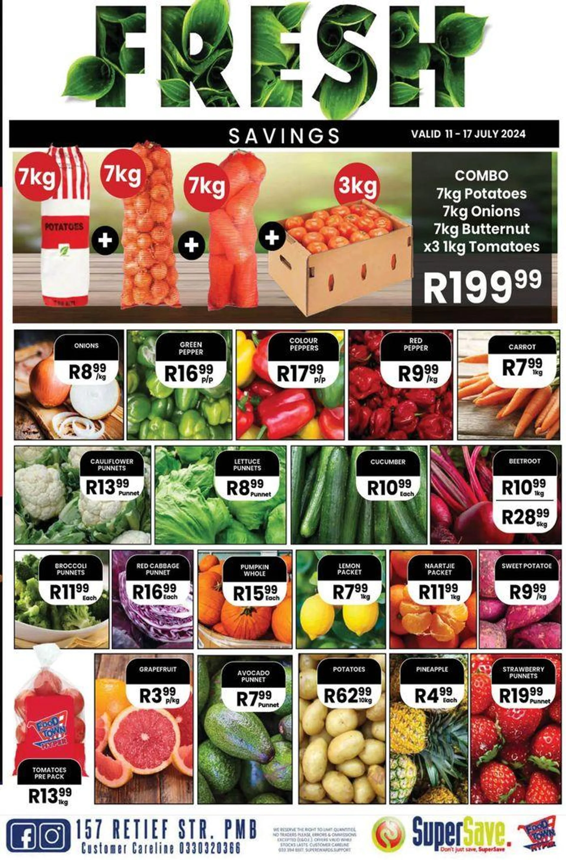 Super Save weekly specials from 15 July to 17 July 2024 - Catalogue Page 1