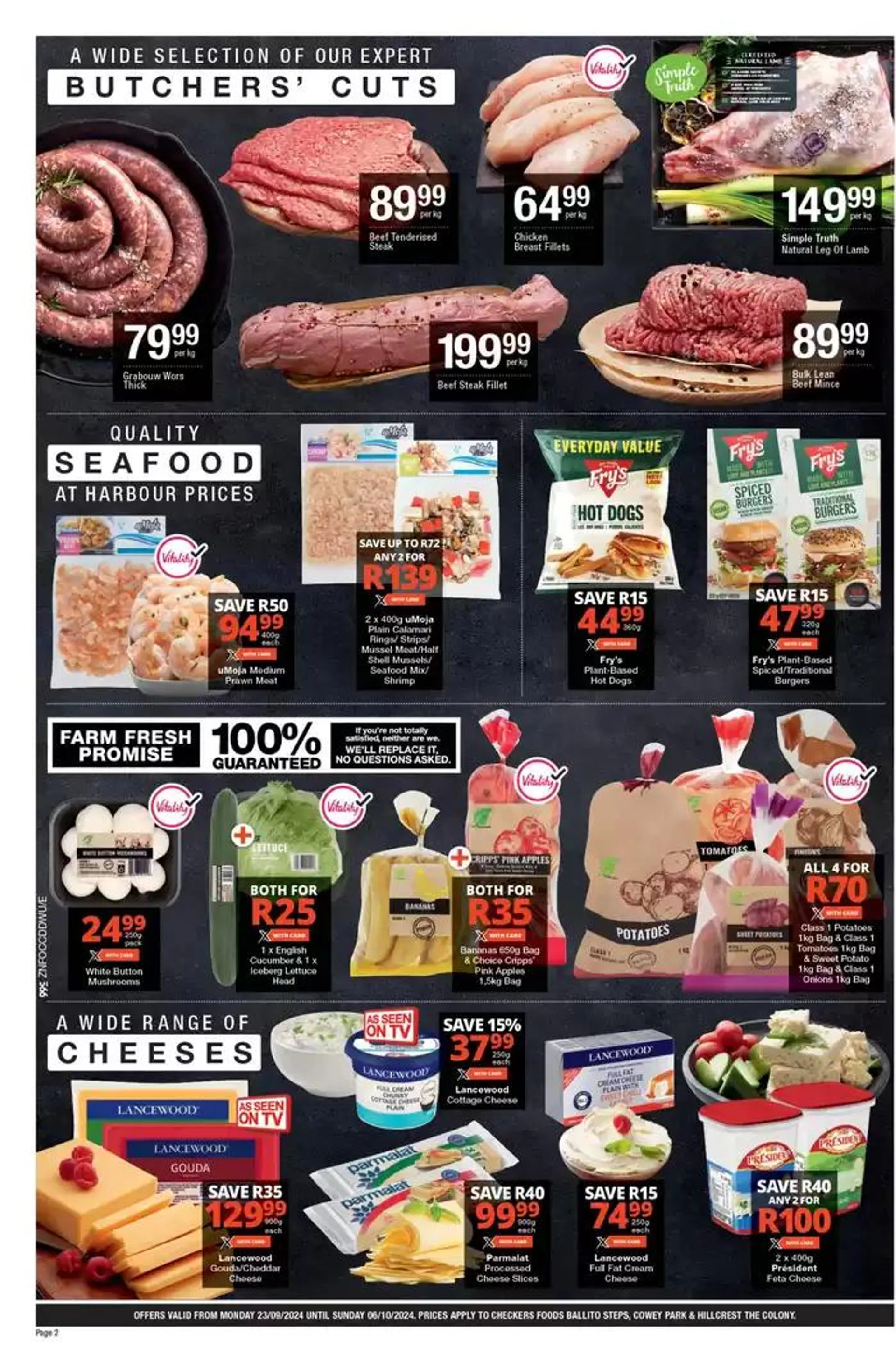 Checkers weekly specials from 23 September to 6 October 2024 - Catalogue Page 2