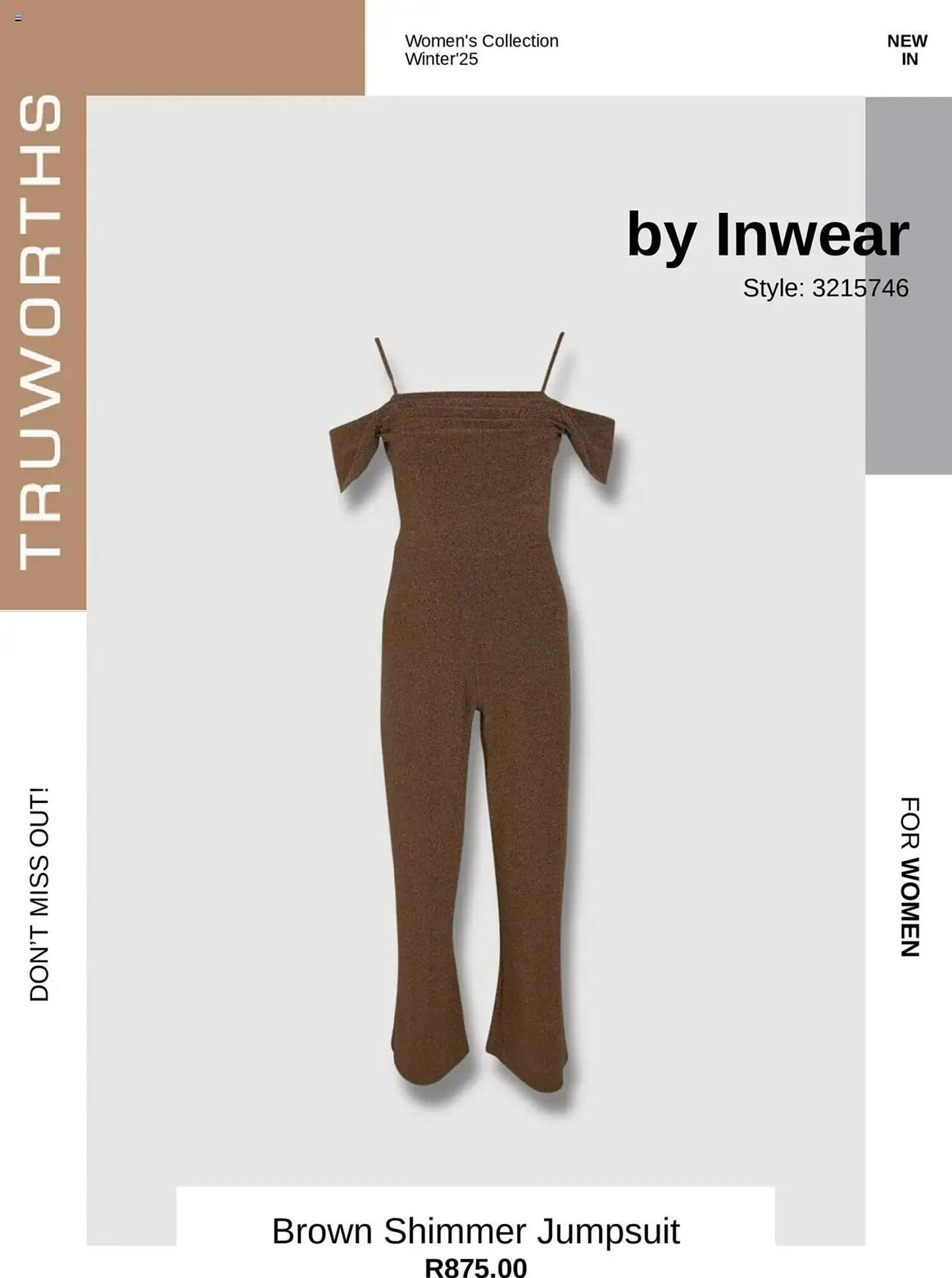 Truworths catalogue from 1 April to 15 April 2025 - Catalogue Page 1