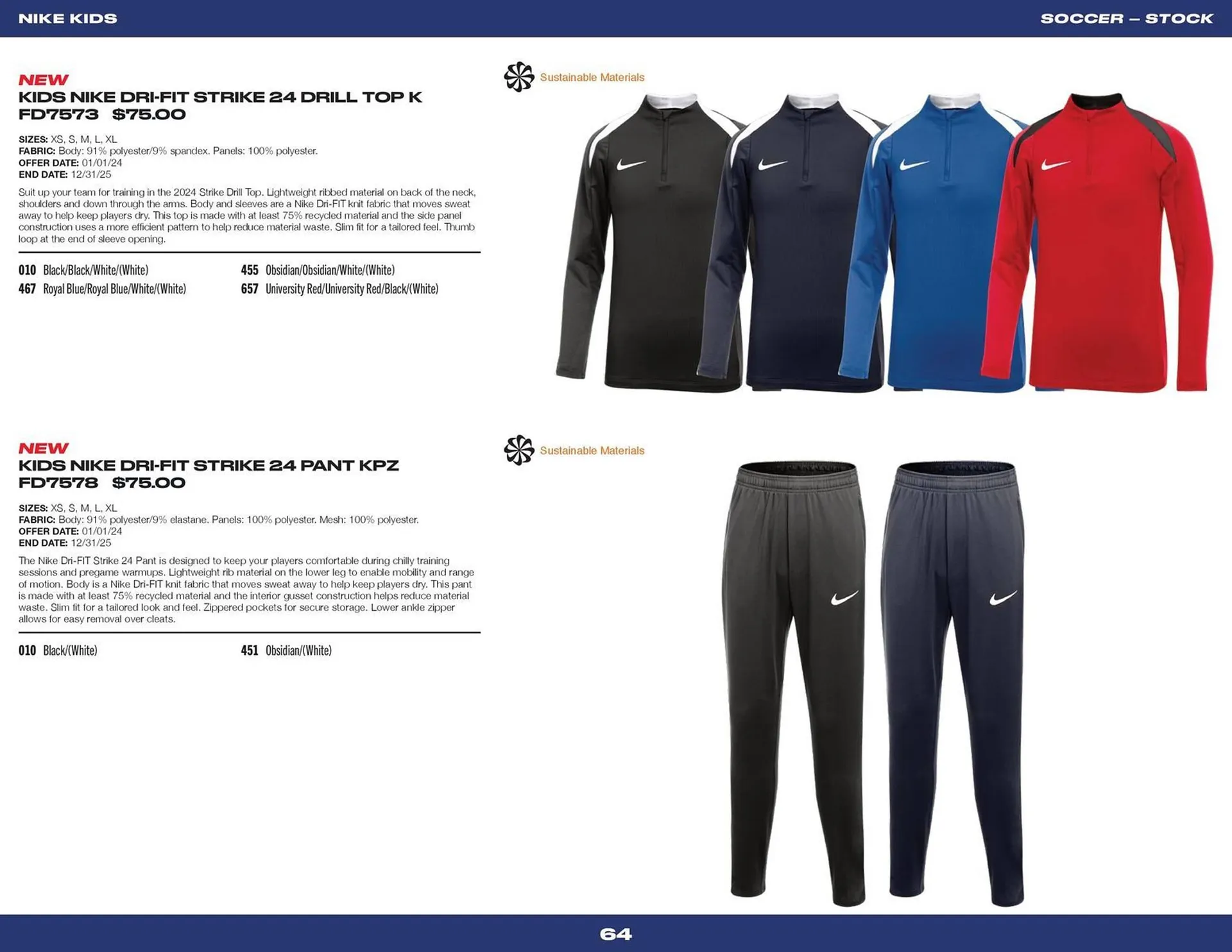 Nike catalogue from 14 June to 31 December 2024 - Catalogue Page 64