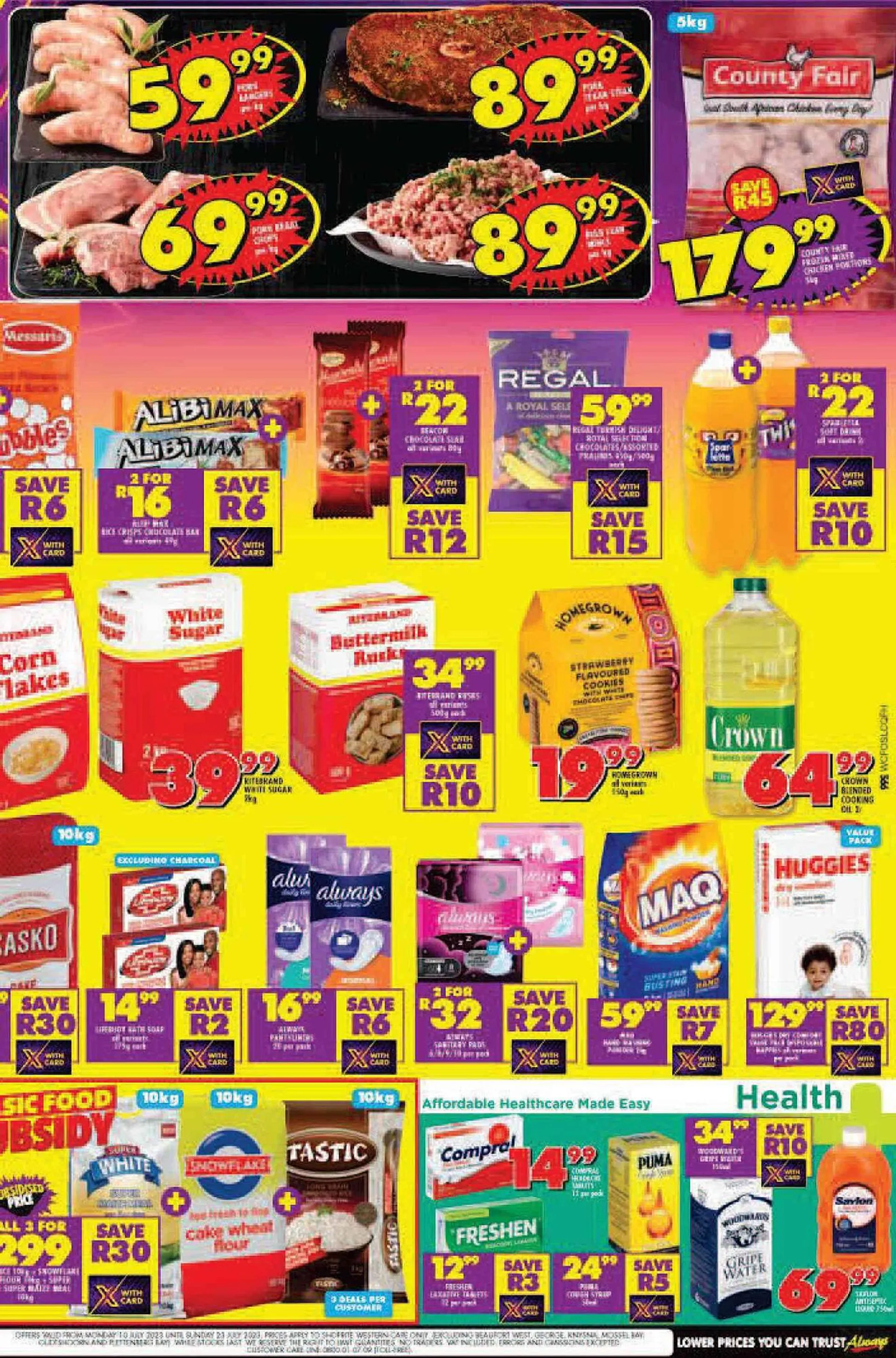 Shoprite catalogue from 10 July to 23 July 2023 - Catalogue Page 2