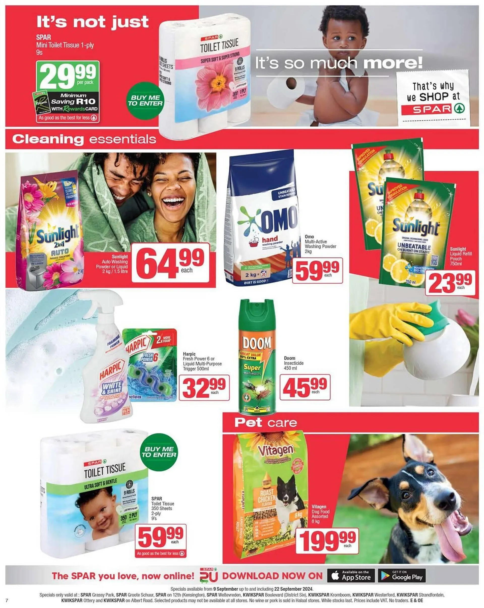 Spar catalogue from 9 September to 22 September 2024 - Catalogue Page 7