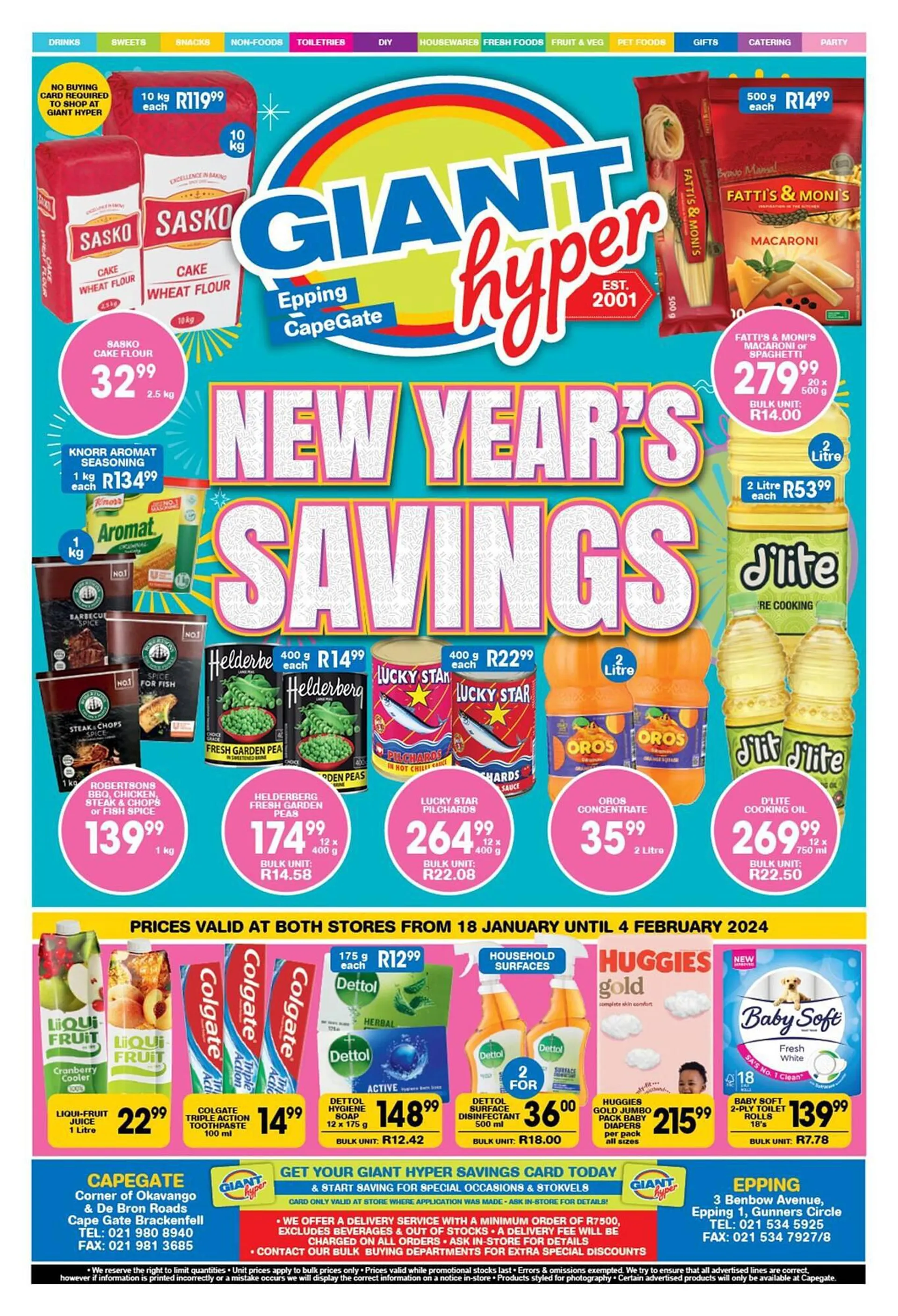 Giant Hyper catalogue - 19 January 4 February 2024 - Page 1