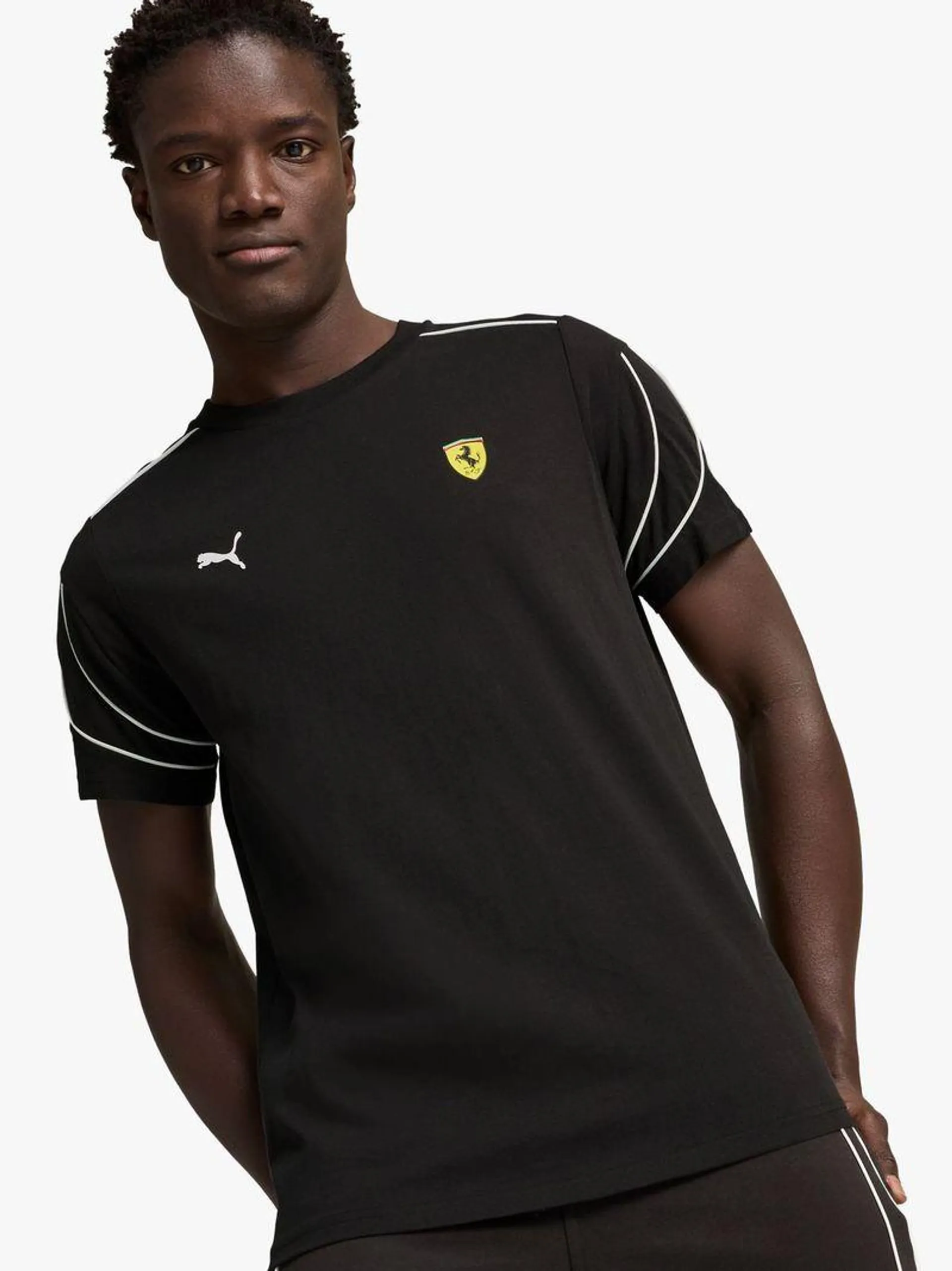 Puma Men's Scuderia Ferrari MT7 Black T-Shirt