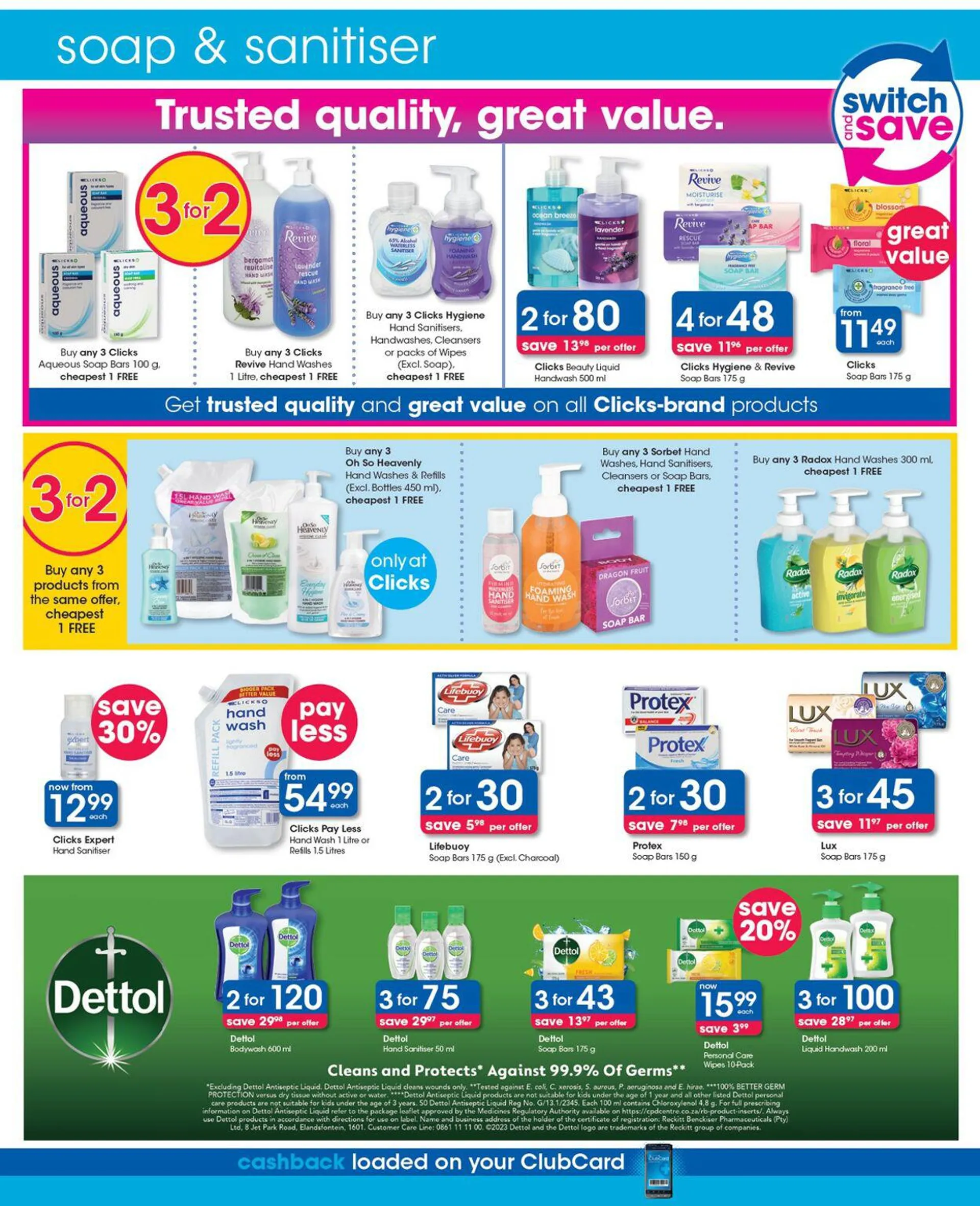 Clicks Current catalogue from 11 April to 25 April 2024 - Catalogue Page 20