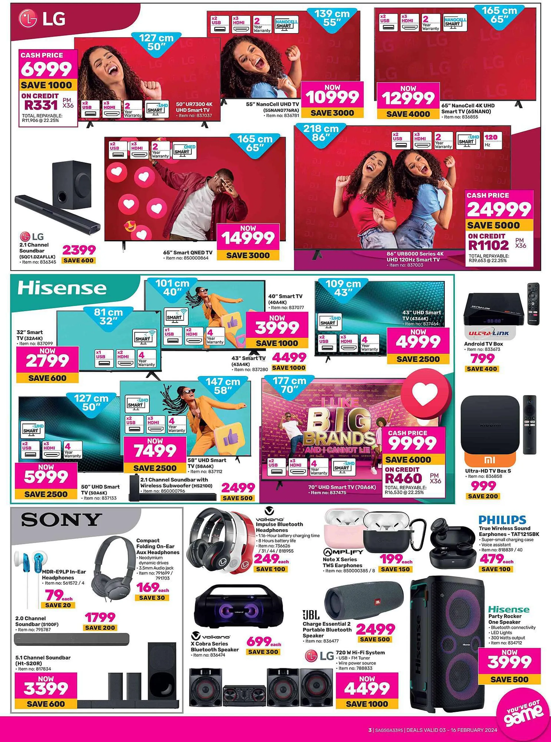 Game catalogue from 3 February to 16 February 2024 - Catalogue Page 3