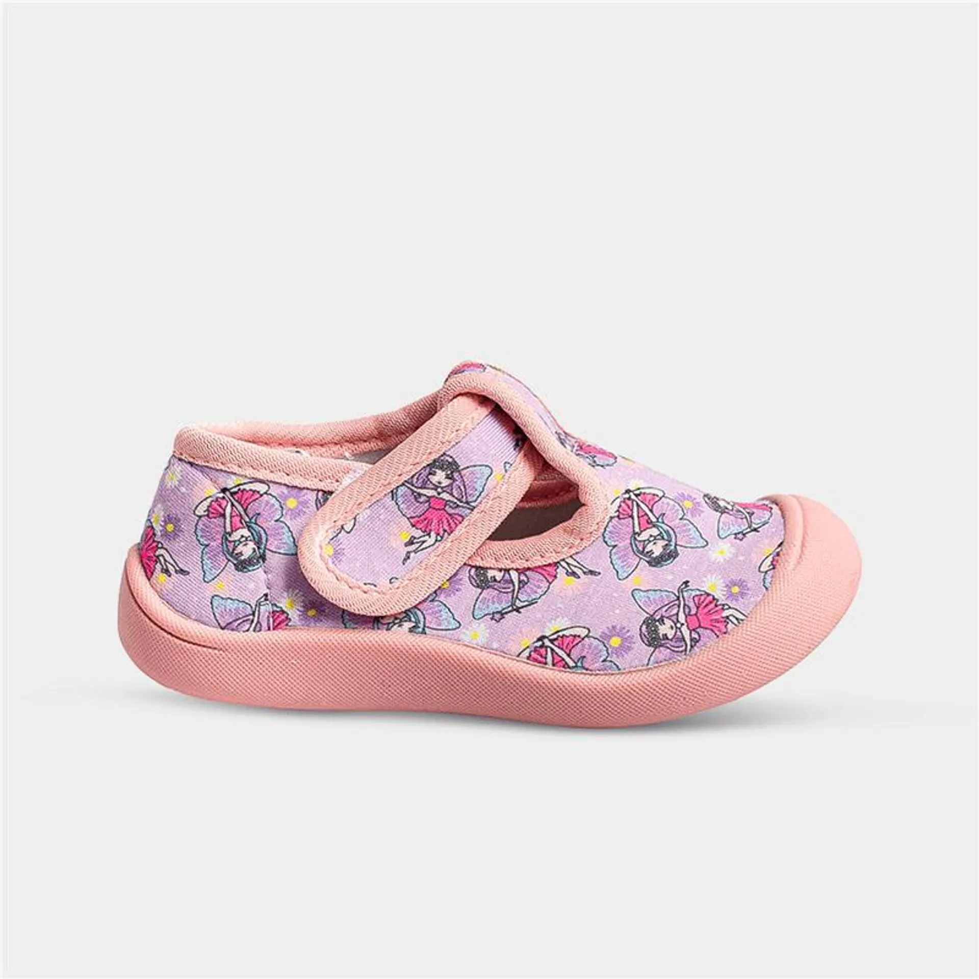 Girl's Character Group Purple Flower Fairy Aqua Sandals