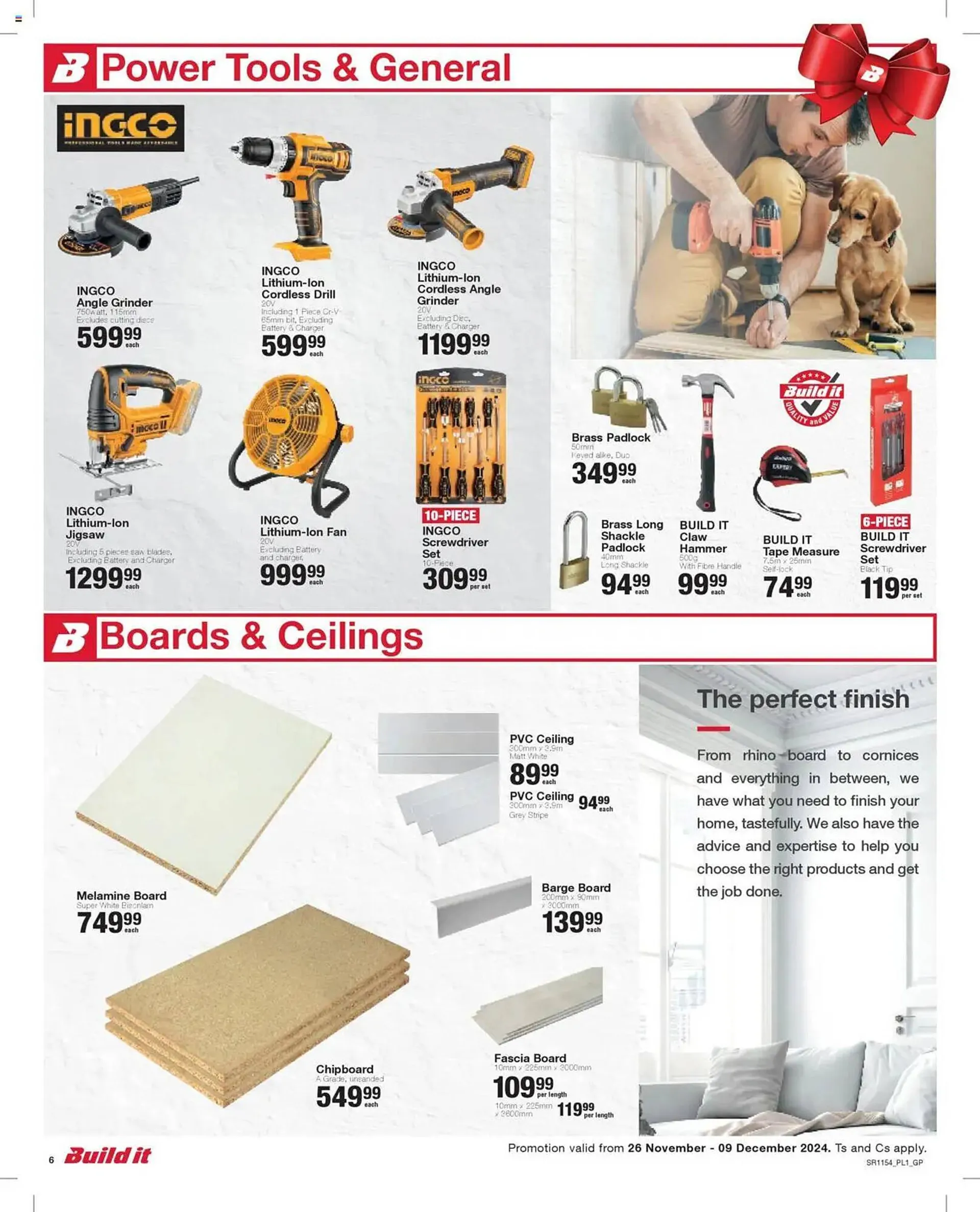 Build It catalogue from 26 November to 9 December 2024 - Catalogue Page 6