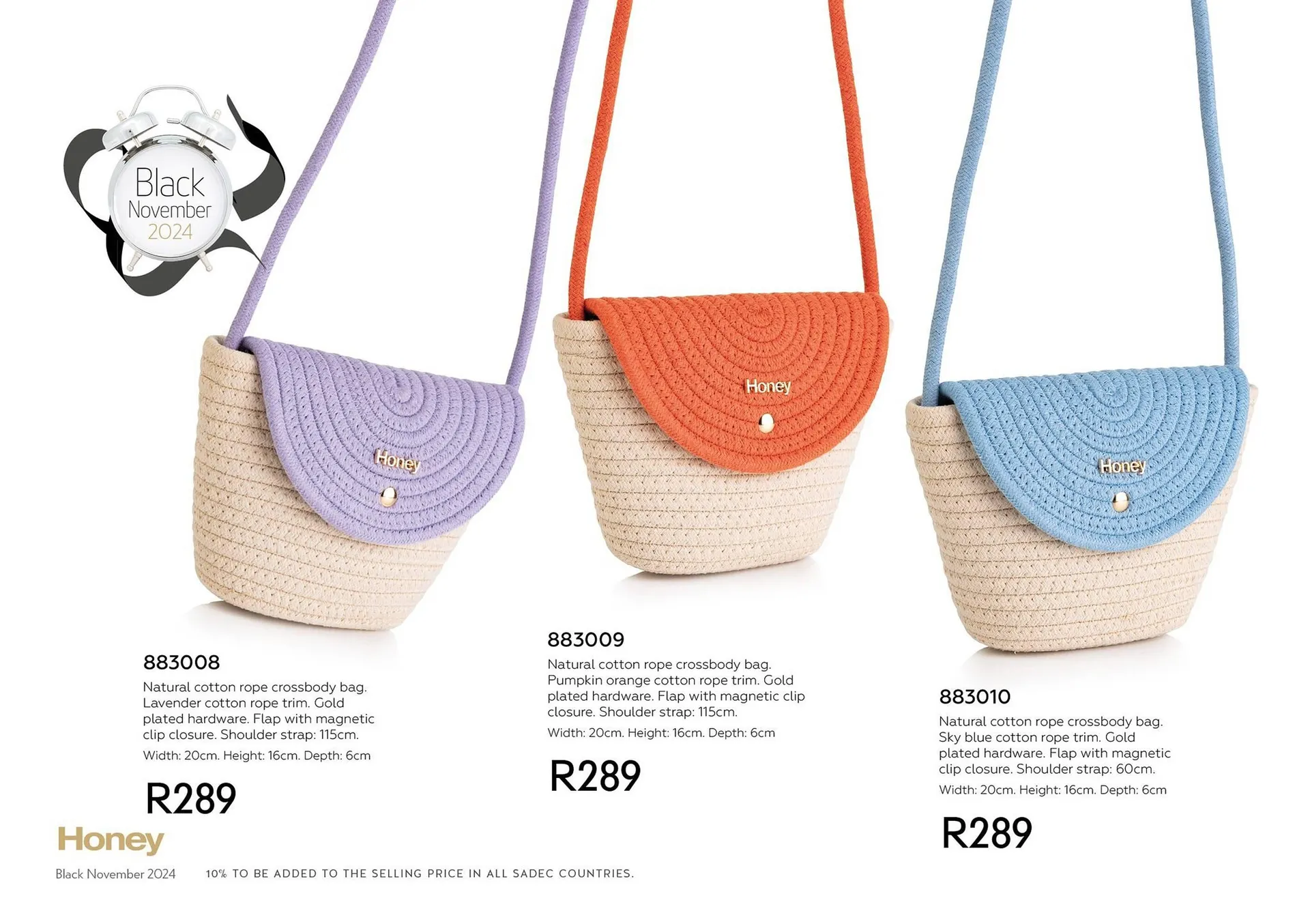 Honey Fashion Accessories catalogue from 25 November to 1 December 2024 - Catalogue Page 2