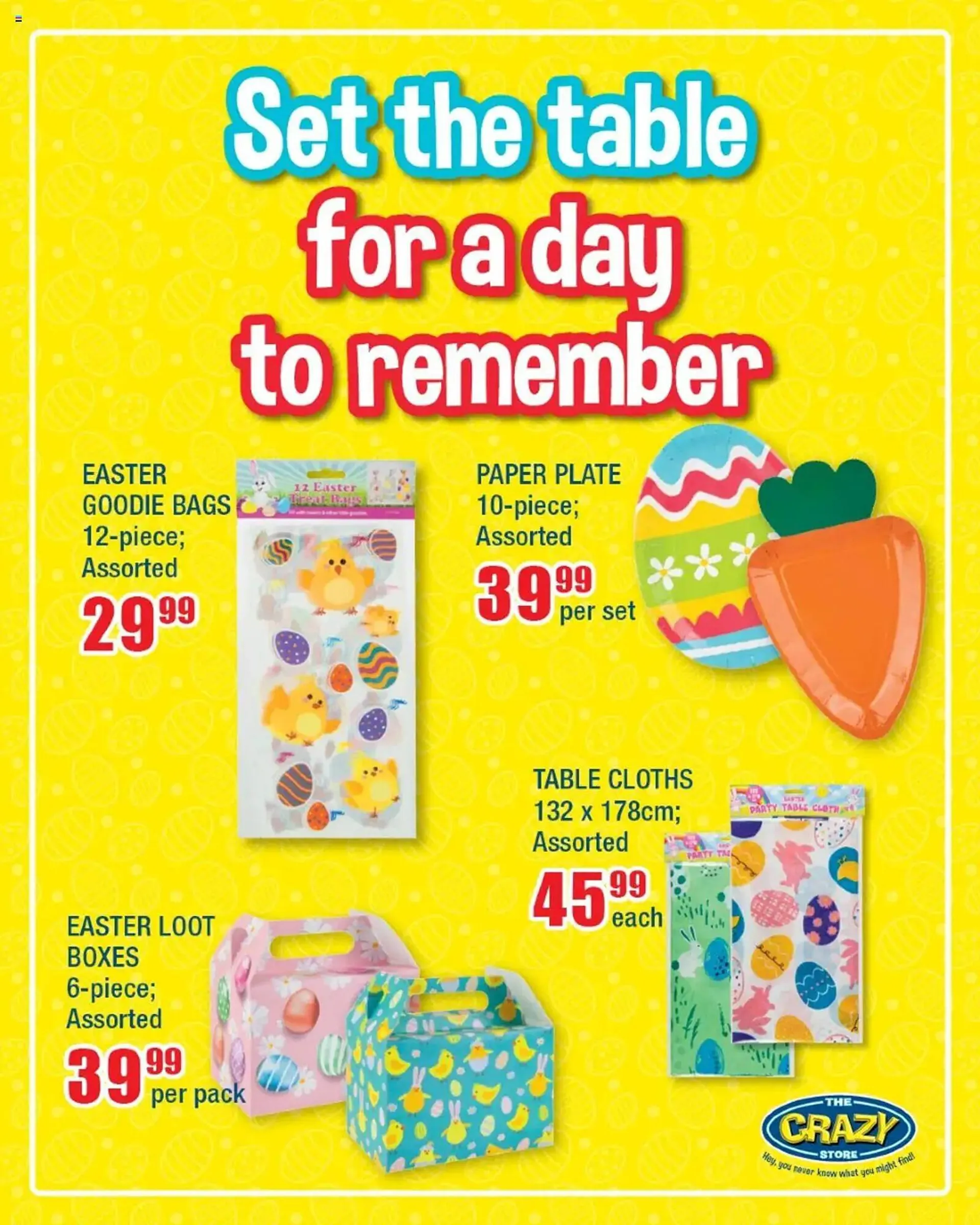 The Crazy Store catalogue from 3 April to 21 April 2025 - Catalogue Page 2