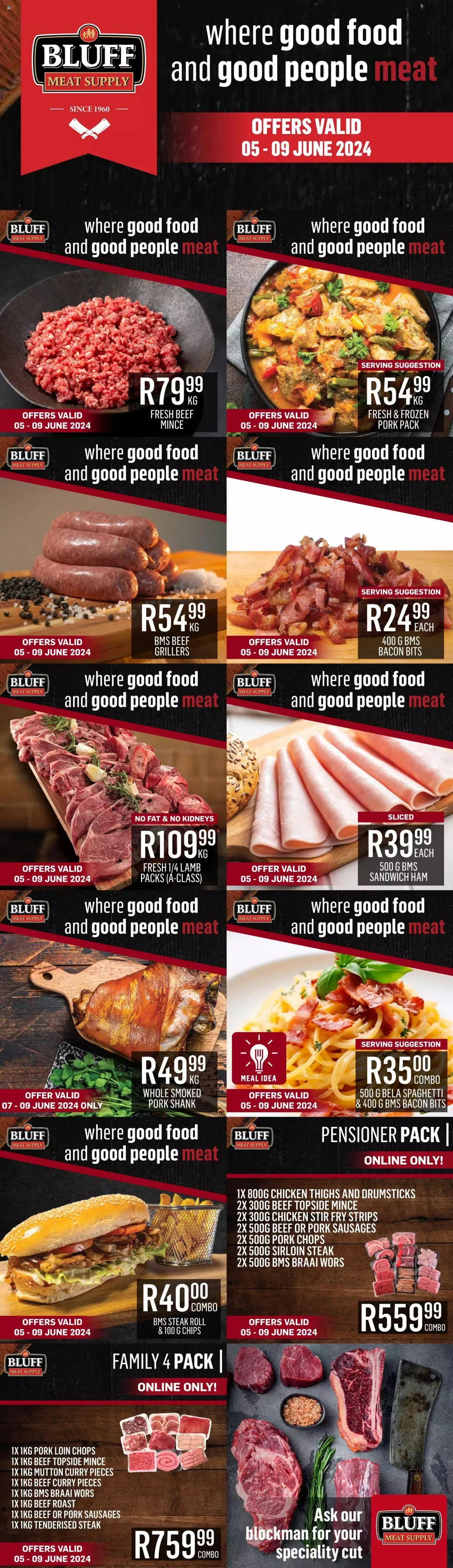 Bluff Meat Supply - Weekly Specials - 0