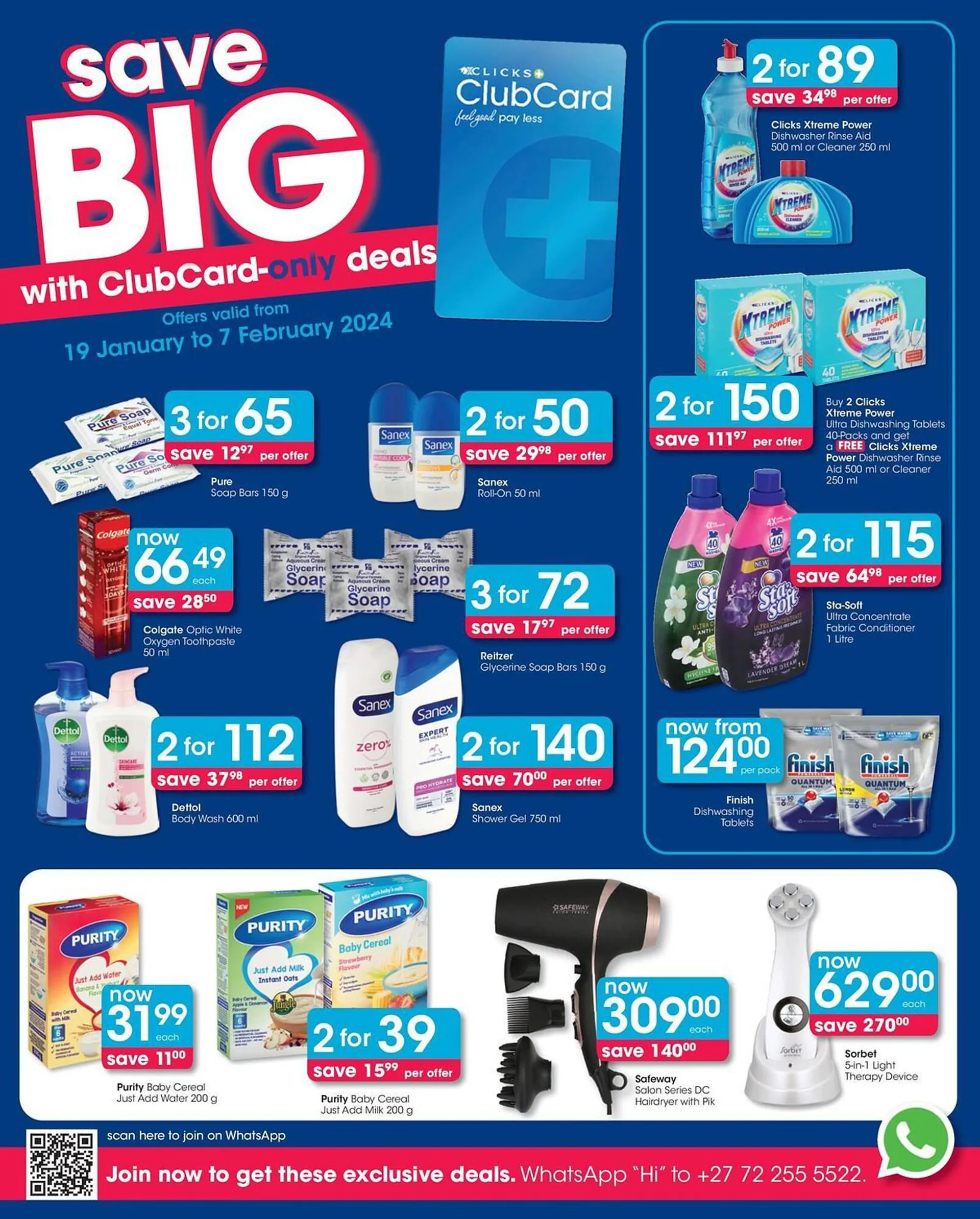 Clicks catalogue from 8 February to 20 February 2024 - Catalogue Page 48