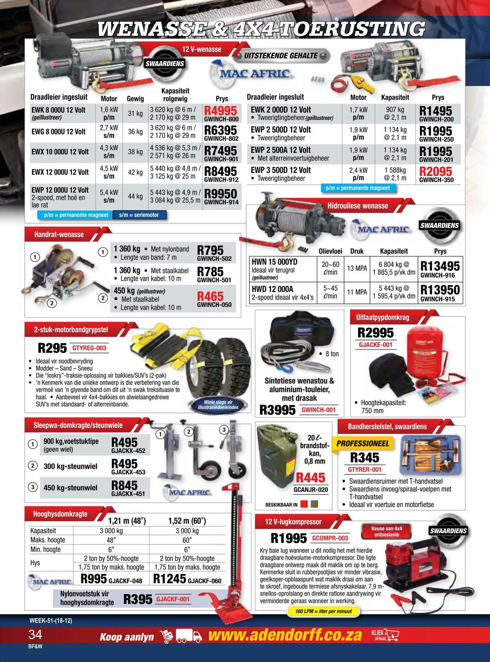 Adendorff Machinery Mart Current catalogue from 18 December to 18 January 2024 - Catalogue Page 36