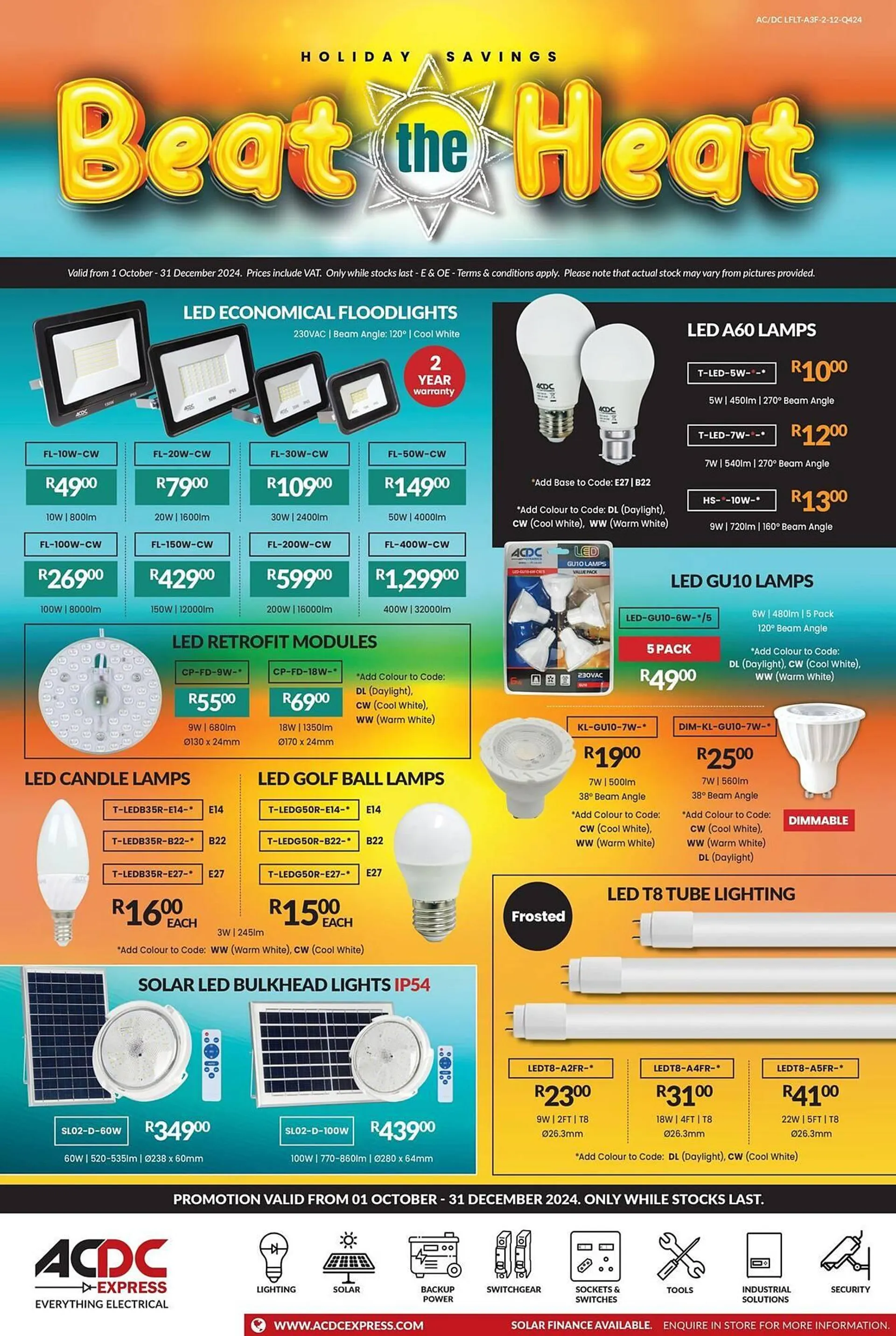 ACDC Express catalogue from 15 October to 31 December 2024 - Catalogue Page 1