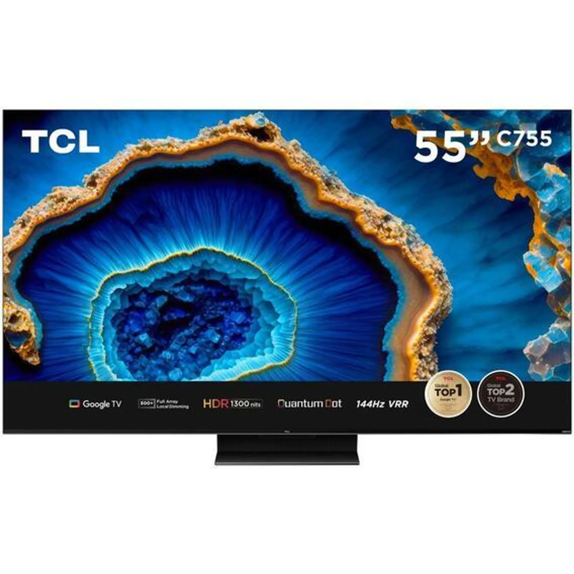 TCL QD-MINI LED 4K SMART GOOGLE TV 55C755