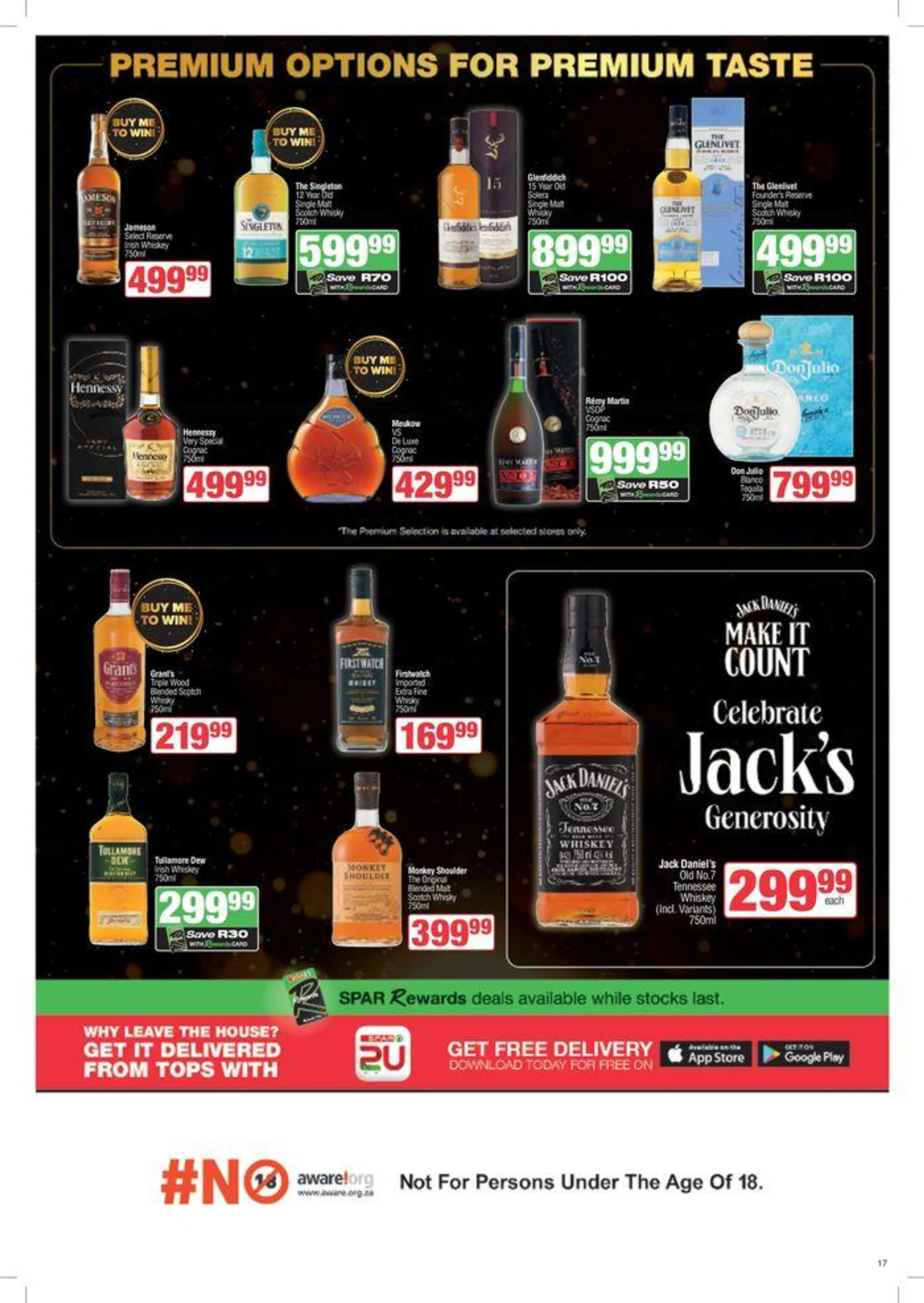 Specials Spar from 23 September to 6 October 2024 - Catalogue Page 17