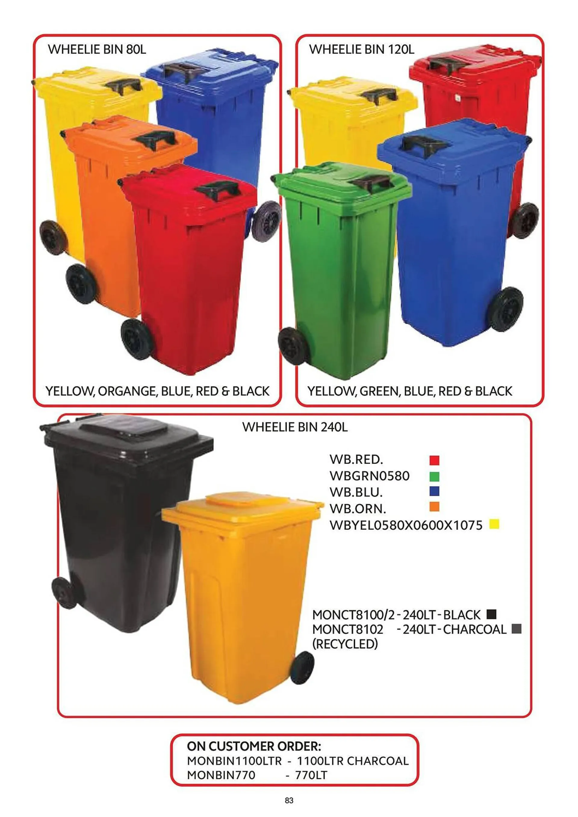 Mambo's Plastics Warehouse catalogue from 7 November to 31 December 2024 - Catalogue Page 84