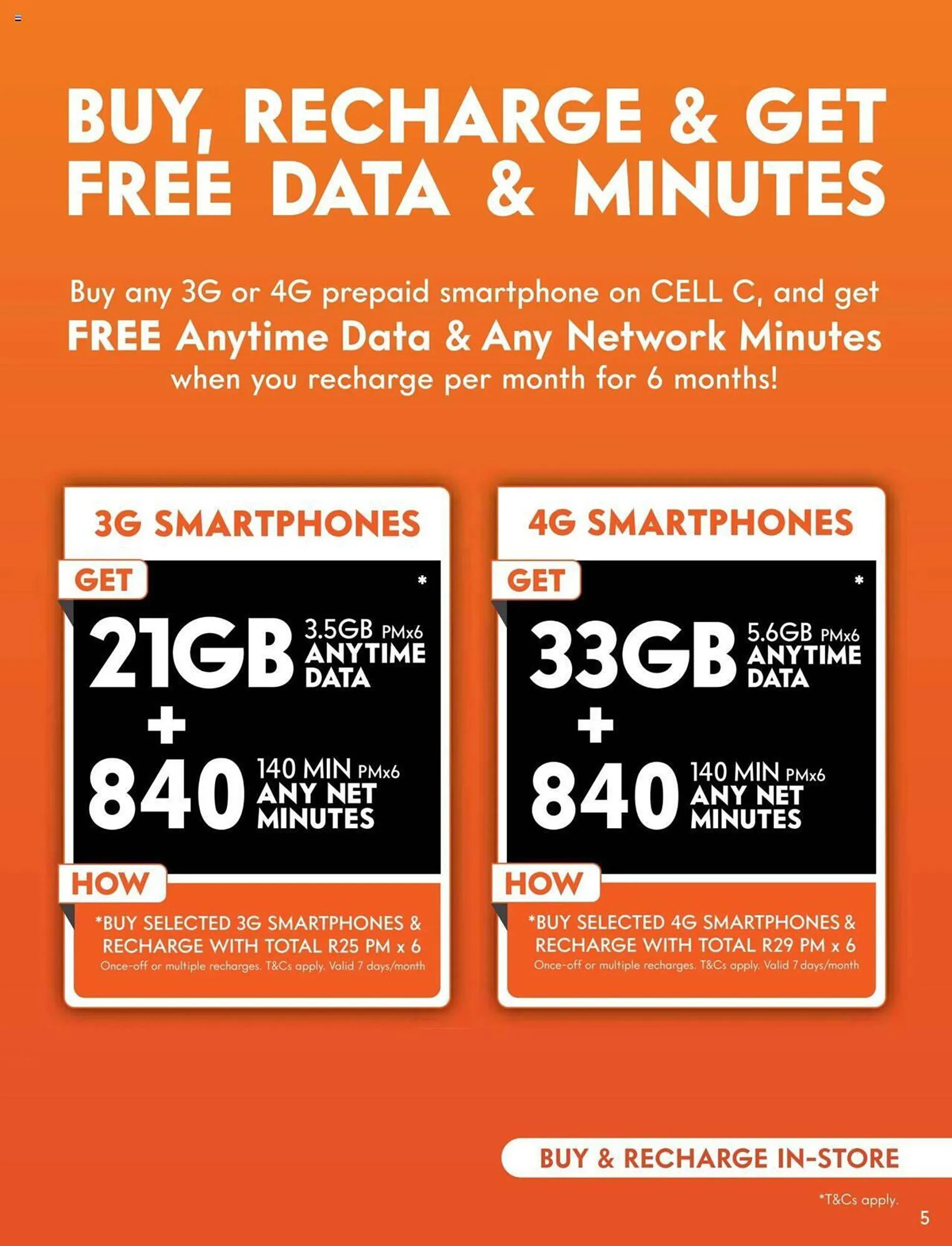 Cell C catalogue from 3 April to 14 May 2024 - Catalogue Page 37