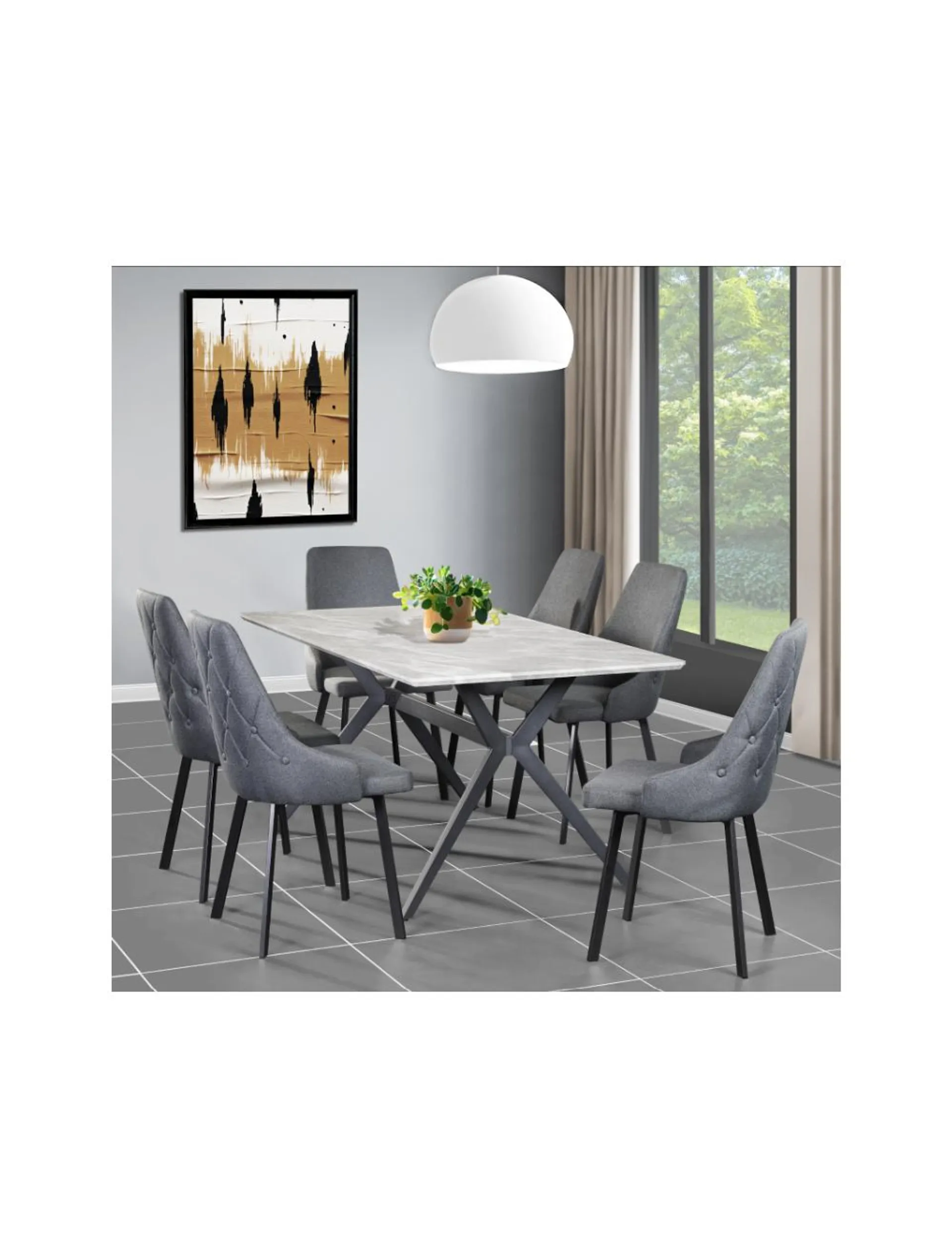 Scarlett 7pce Dining Room Suite