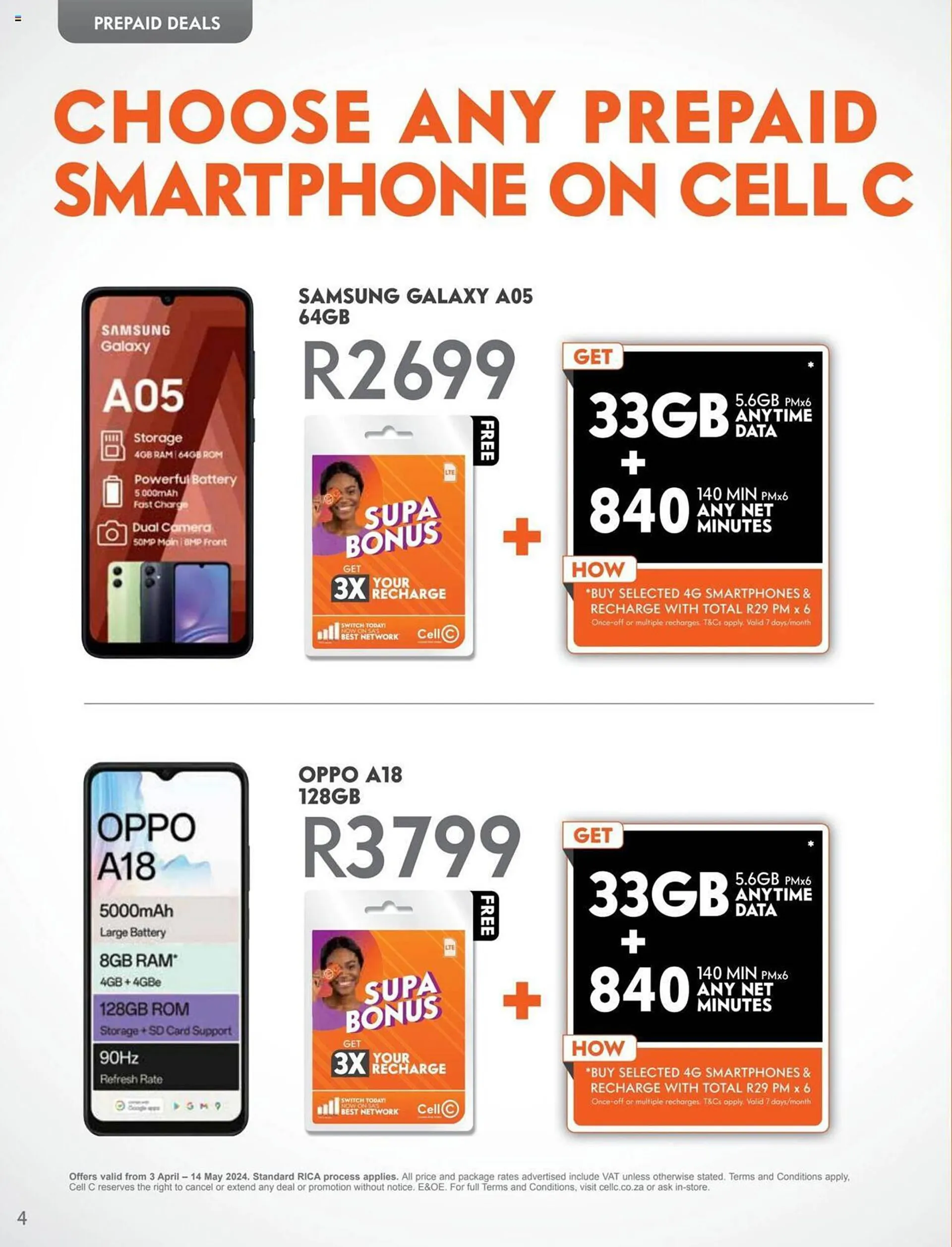 Cell C catalogue from 3 April to 14 May 2024 - Catalogue Page 36