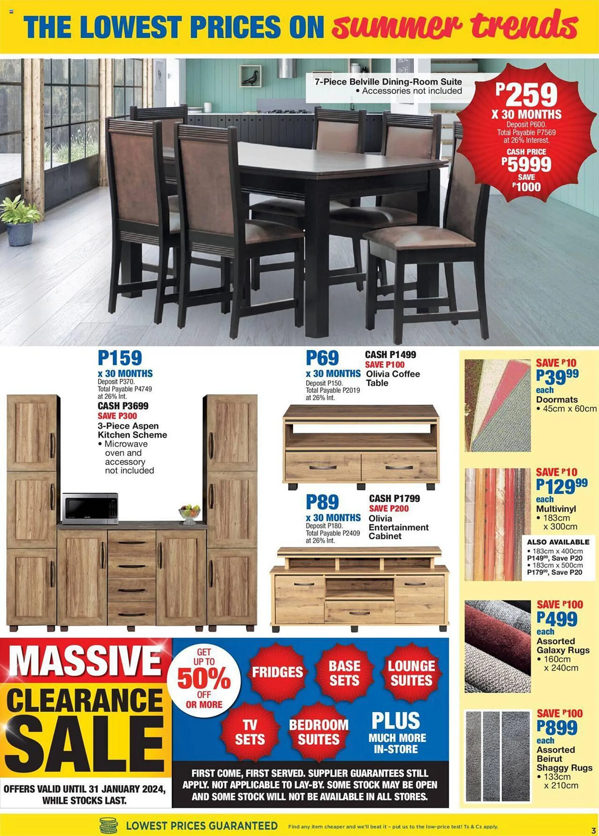 OK Furniture catalogue from 28 December to 14 January 2024 - Catalogue Page 3