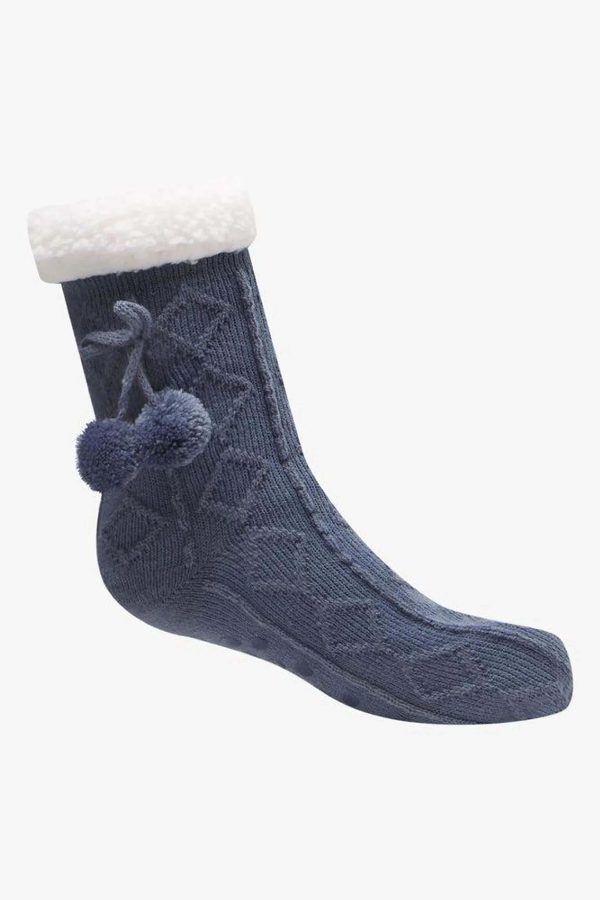 Slipper Sock Blue