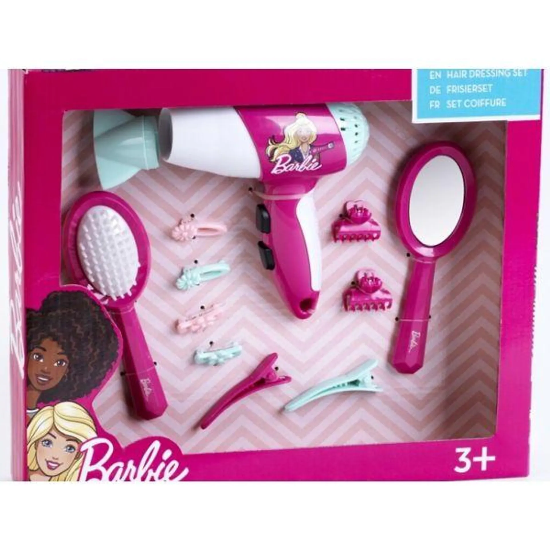 Barbie Hairdressing Set with hairdryer