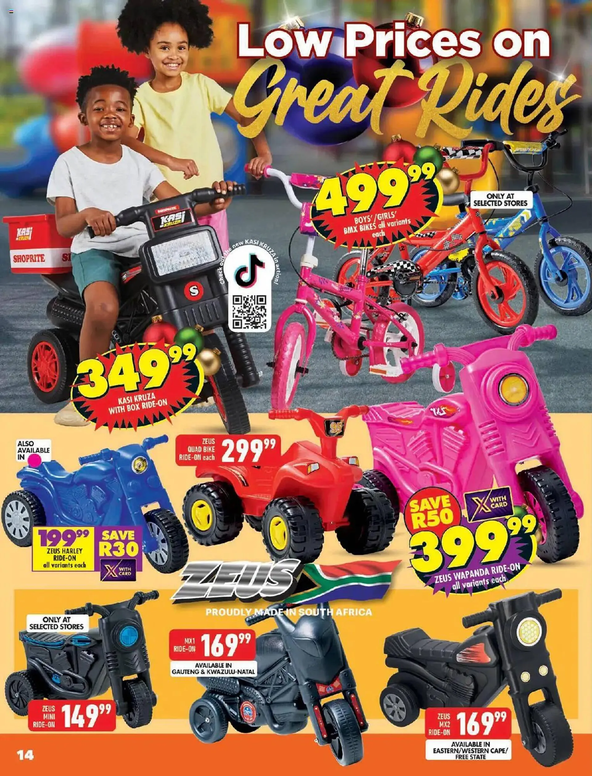 Shoprite catalogue from 25 November to 26 December 2024 - Catalogue Page 14