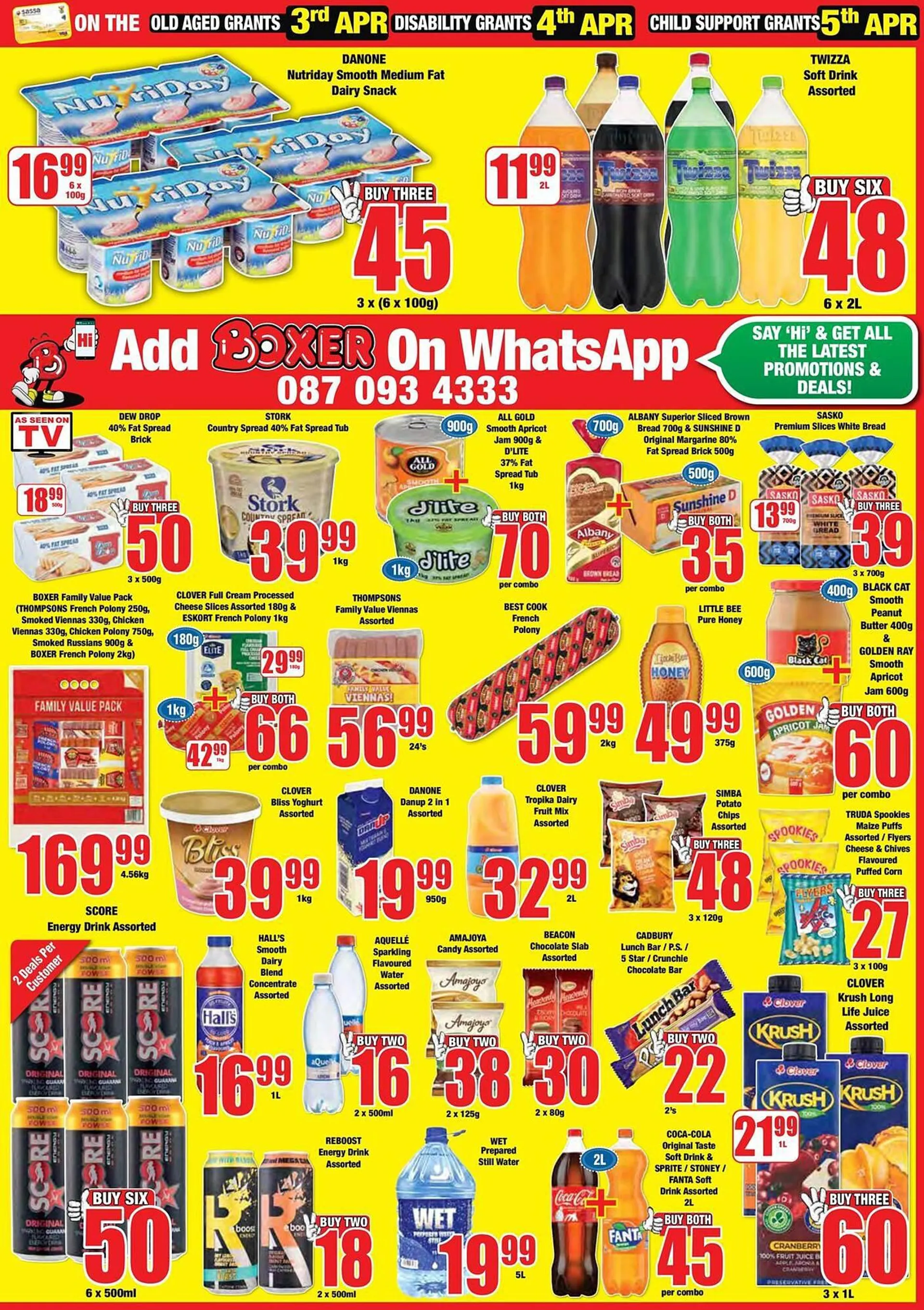 Boxer catalogue from 25 March to 7 April 2024 - Catalogue Page 1