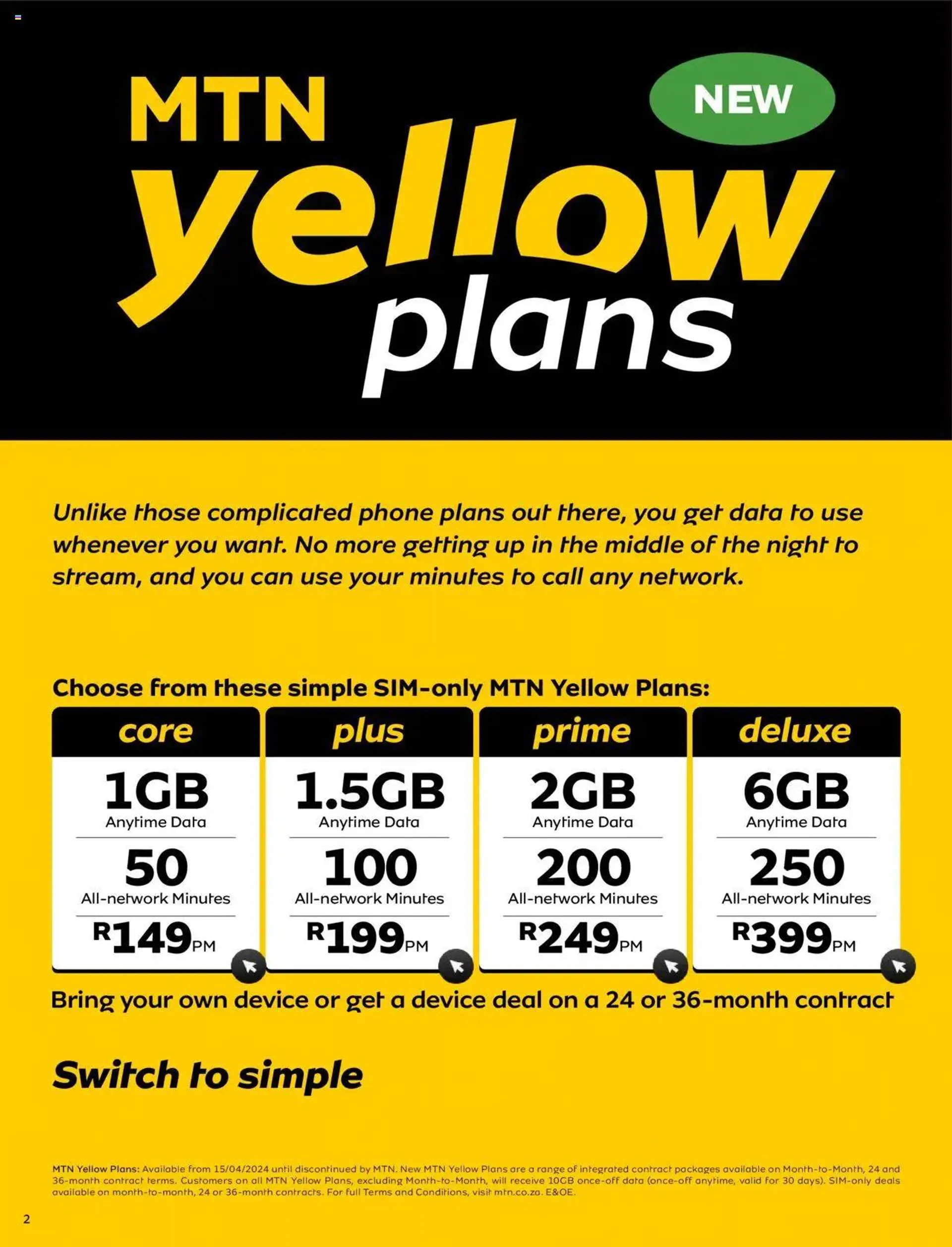 MTN Deals from 7 September to 6 October 2024 - Catalogue Page 4