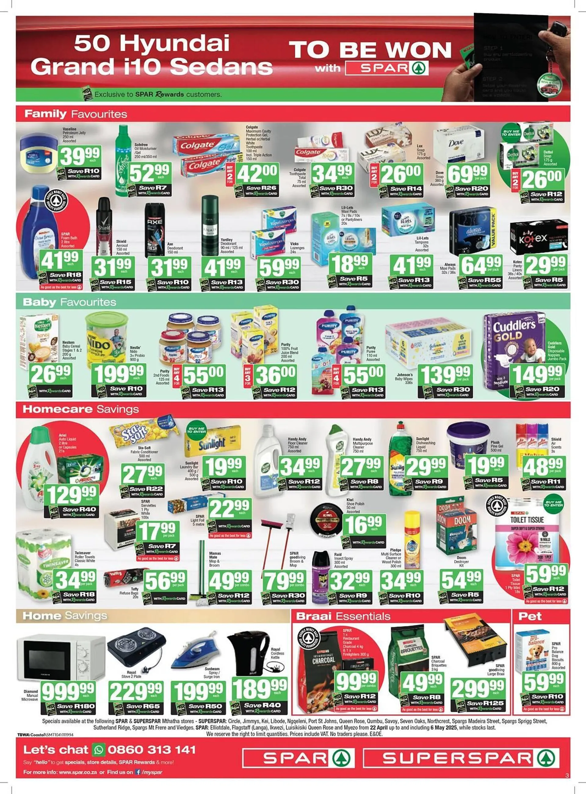 Spar catalogue from 23 April to 6 May 2025 - Catalogue Page 1