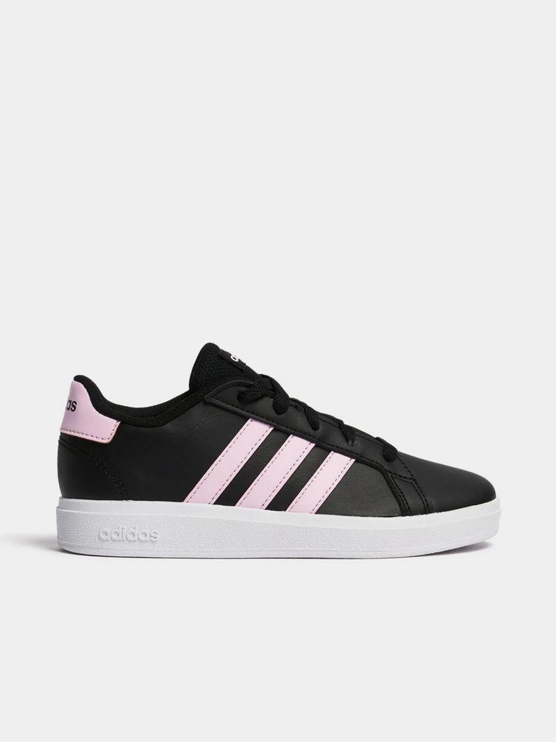 Kids adidas Grand Court 2.0 Black/Pink Sneaker