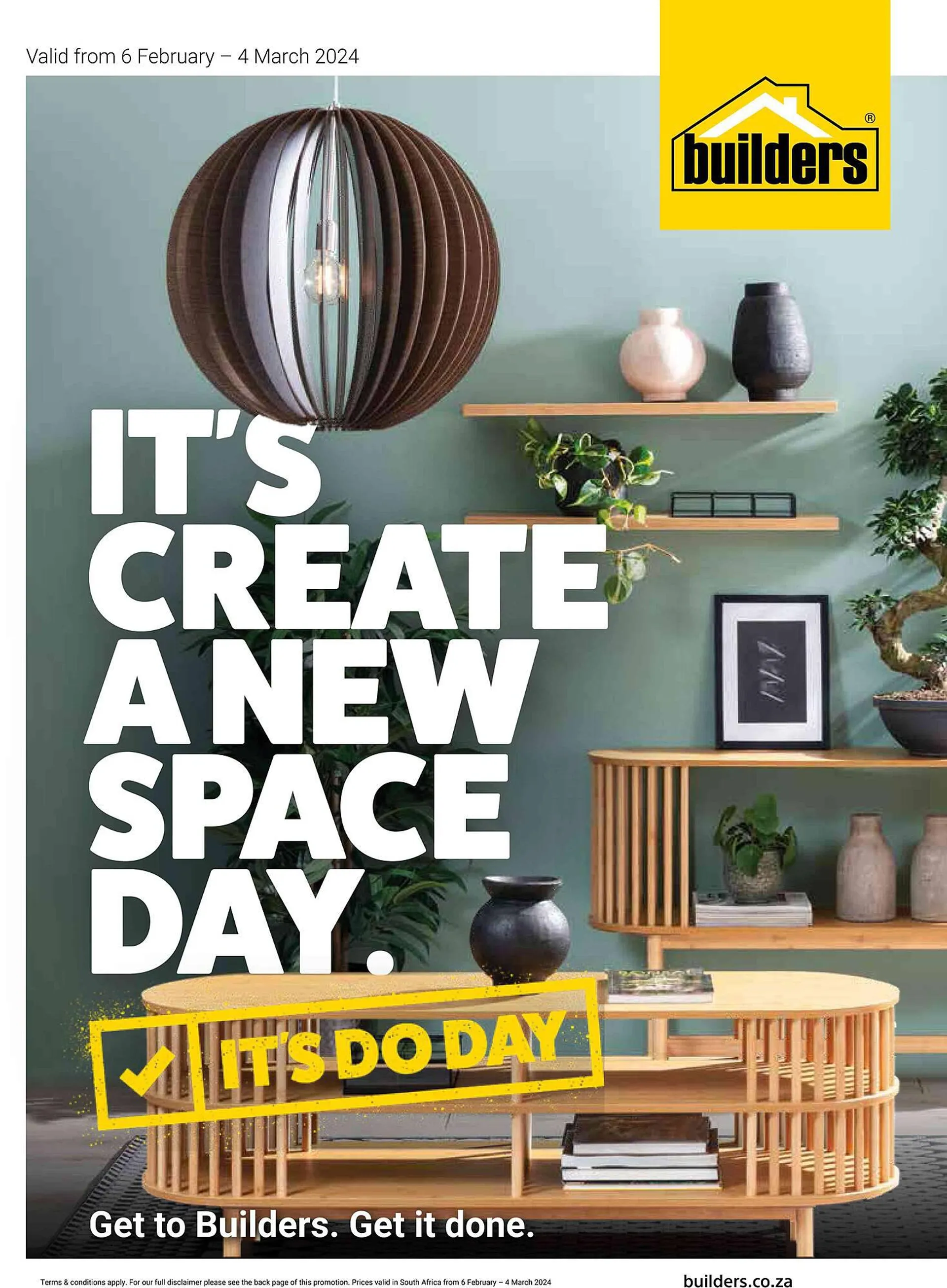 Builders Warehouse catalogue - 6 February 4 March 2024 - Page 1