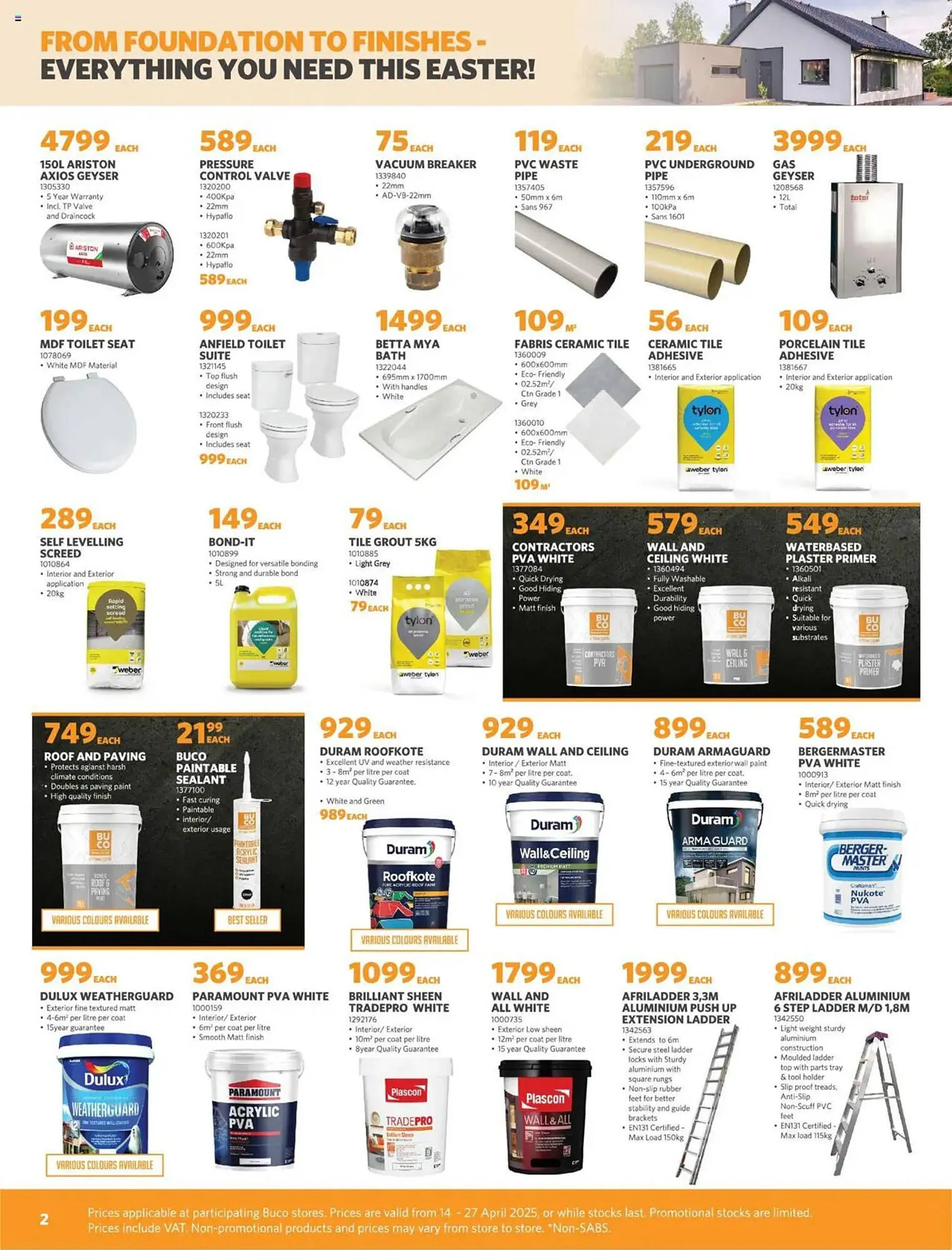 BUCO catalogue from 14 April to 27 April 2025 - Catalogue Page 2