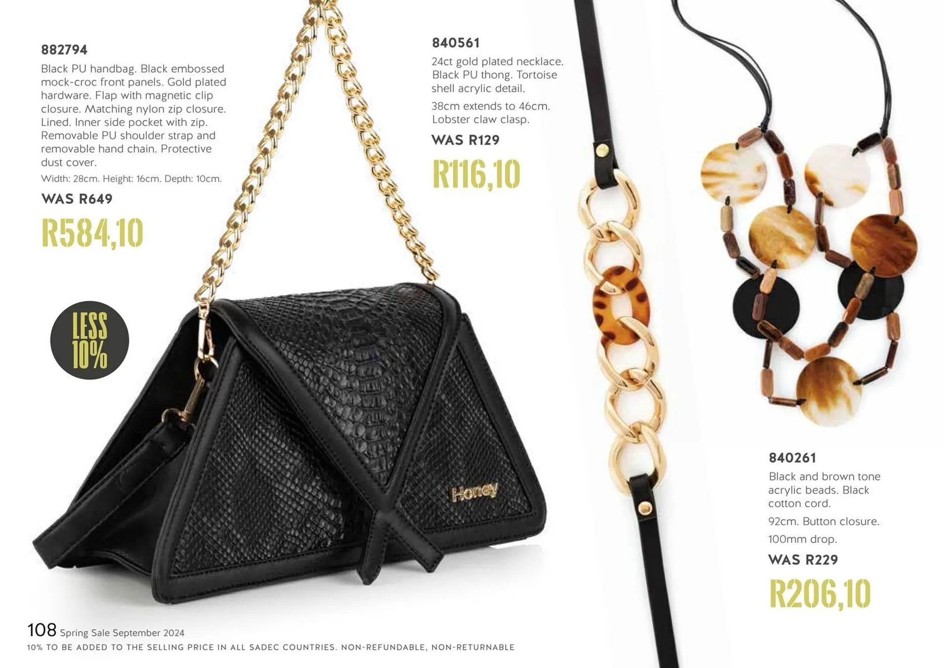 Honey Fashion Accessories catalogue from 10 December to 17 December 2024 - Catalogue Page 11