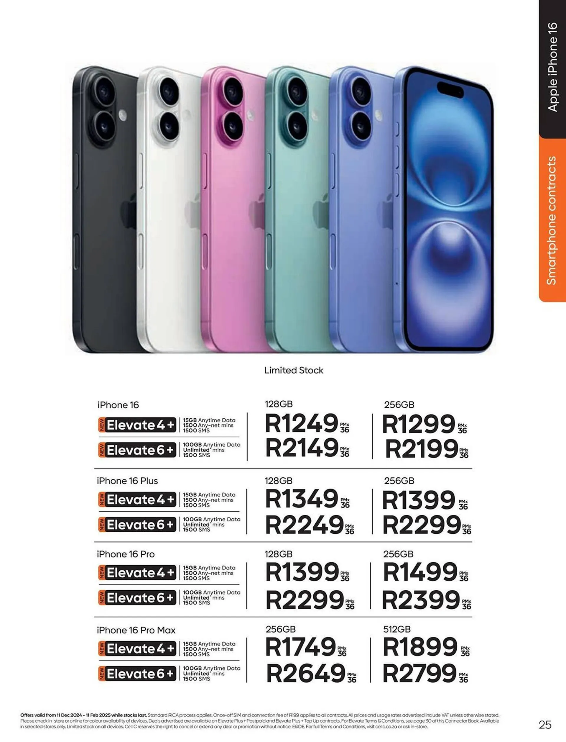 Cell C catalogue from 12 December to 11 February 2025 - Catalogue Page 25