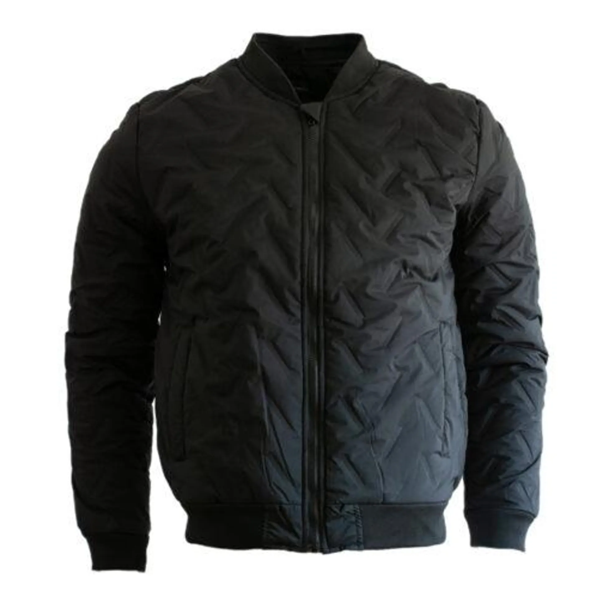 Cross Creek Heat Press Puffer Jacket – Black