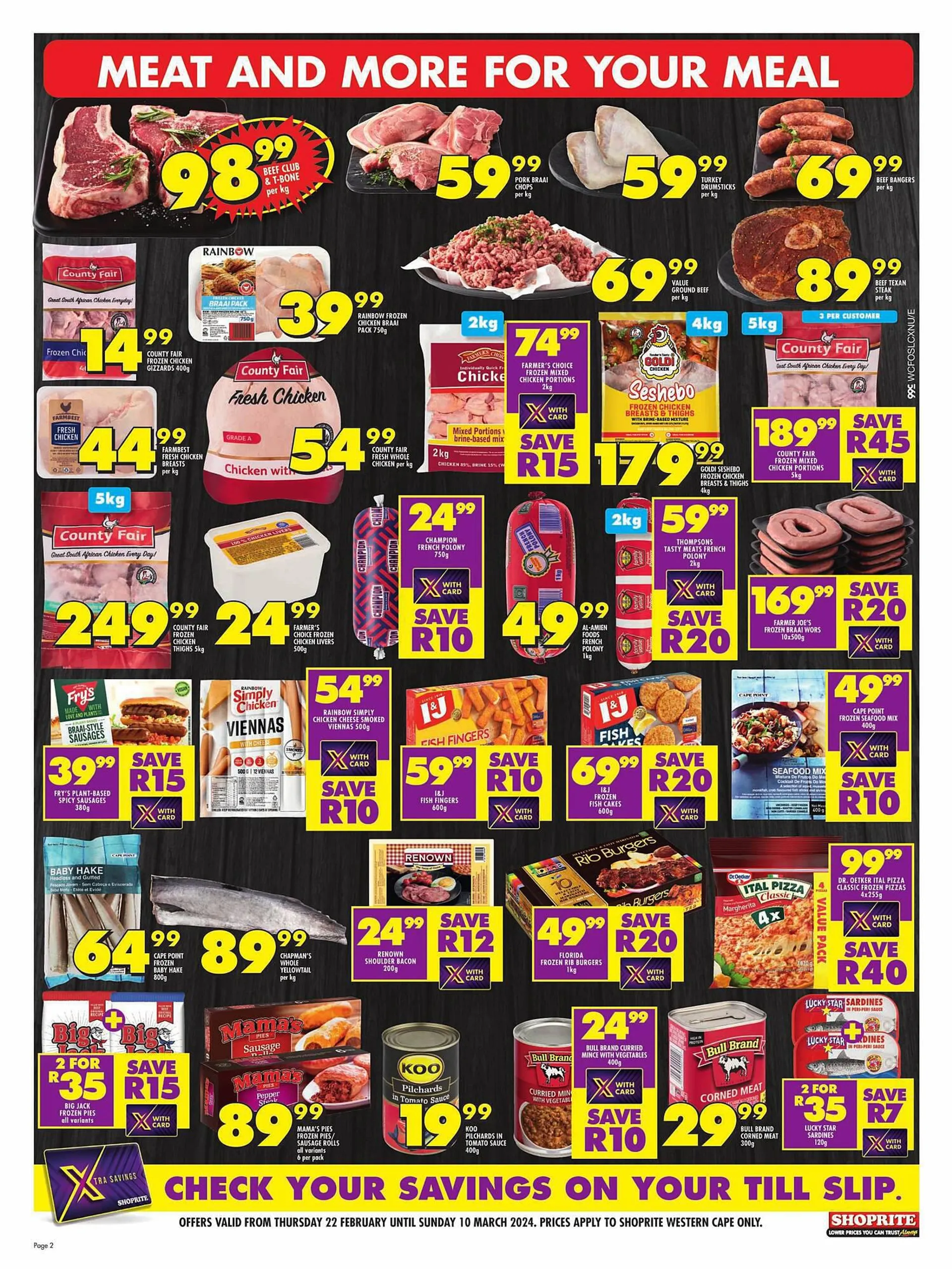 Shoprite catalogue from 22 February to 10 March 2024 - Catalogue Page 2