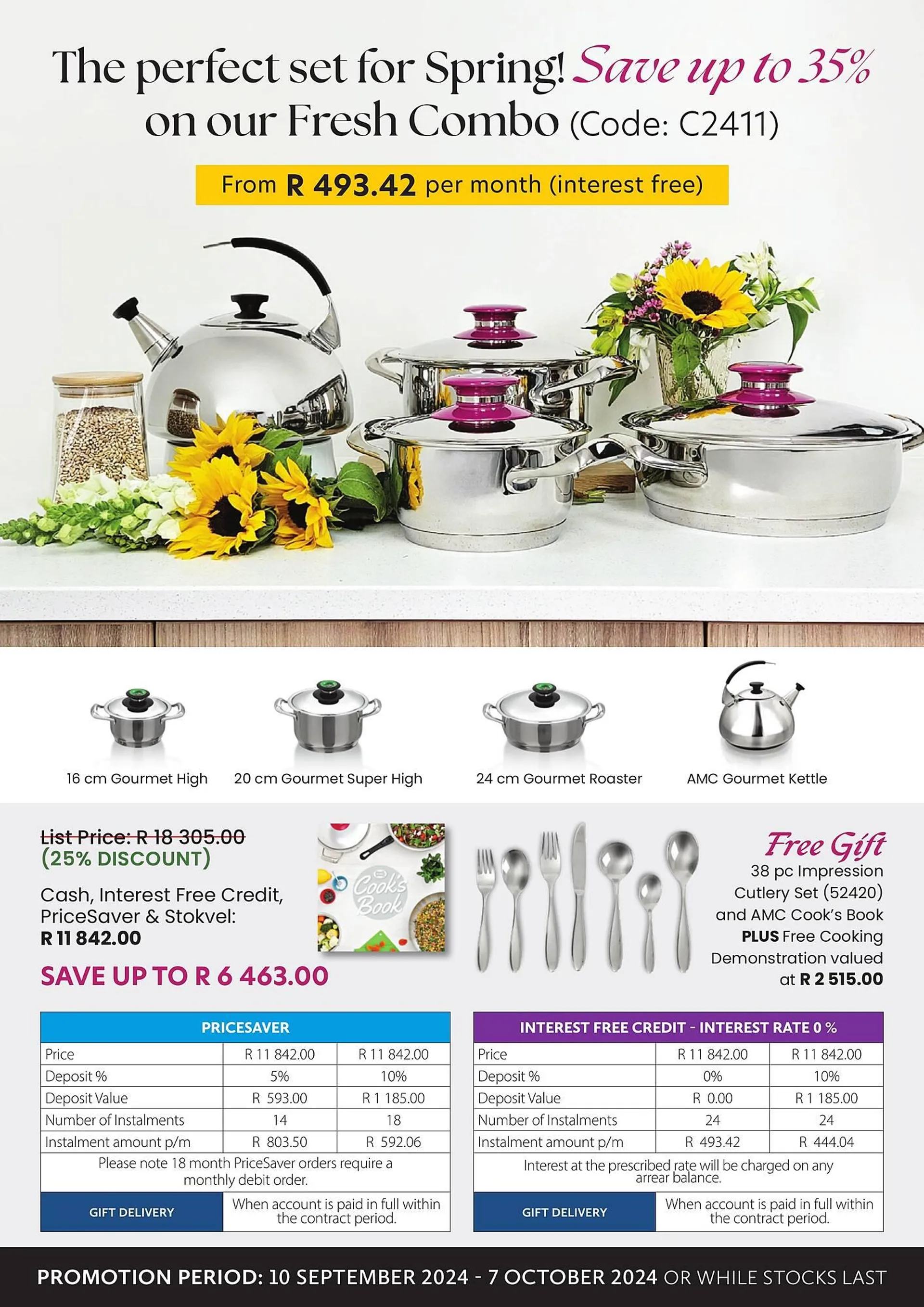 AMC Cookware catalogue from 10 September to 7 October 2024 - Catalogue Page 2