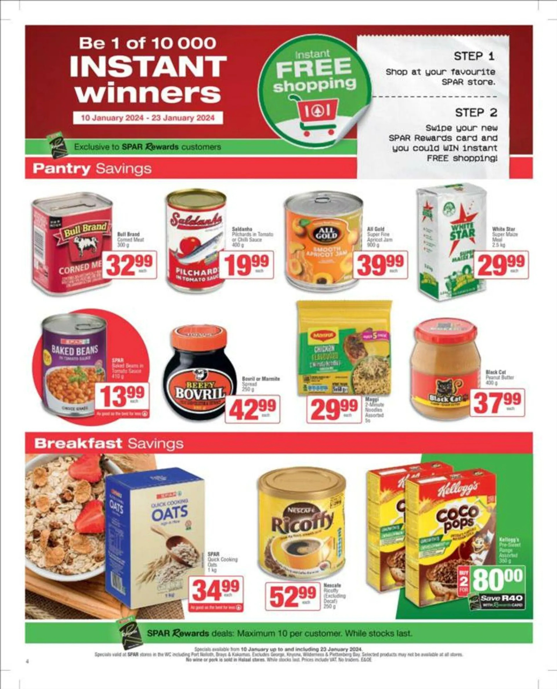 SPAR Current catalogue from 10 January to 23 January 2024 - Catalogue Page 4