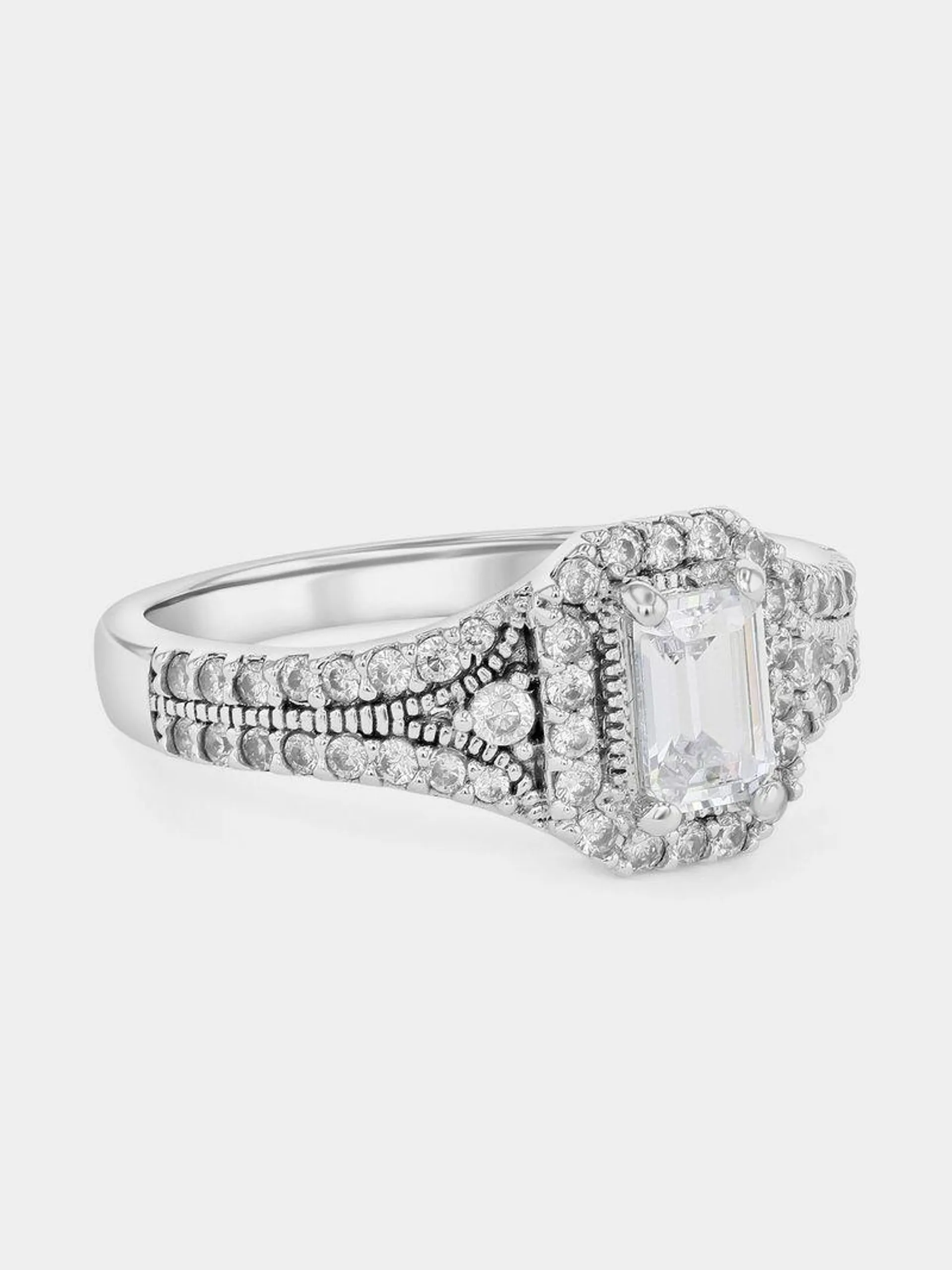 Cheté Sterling Silver & Cubic Zirconia Duchess Ring