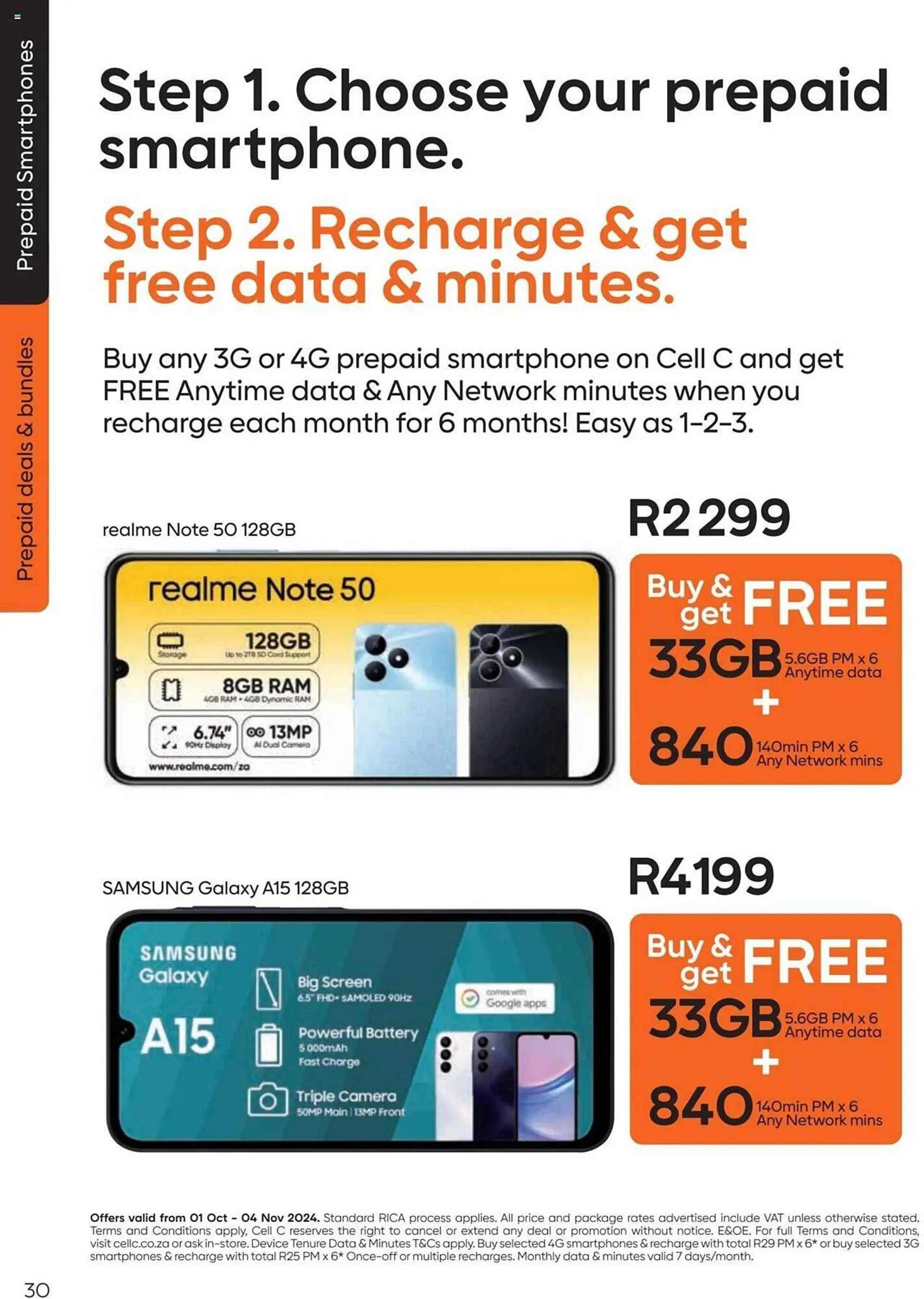 Cell C catalogue from 1 October to 4 November 2024 - Catalogue Page 30