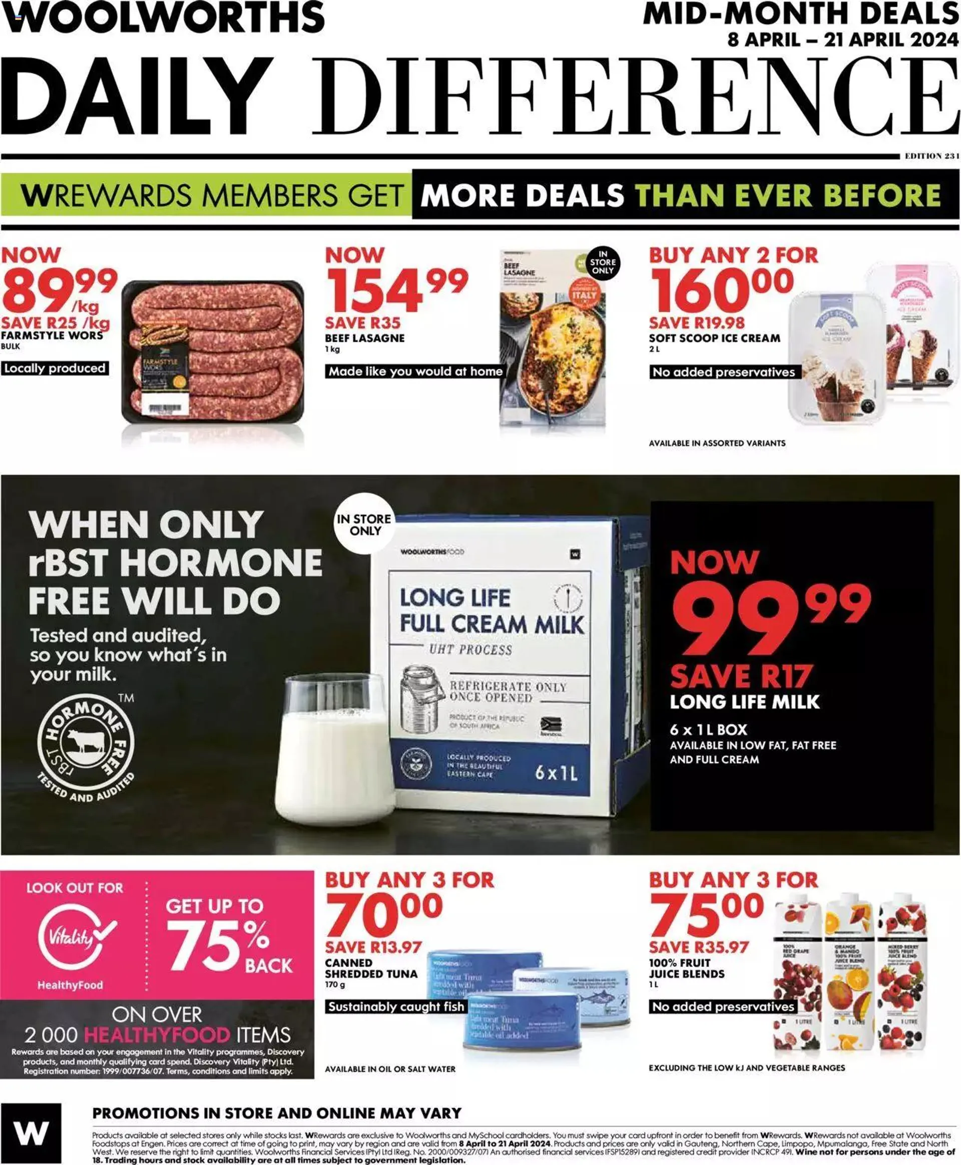 Woolworths Daily Difference - Gauteng - 7