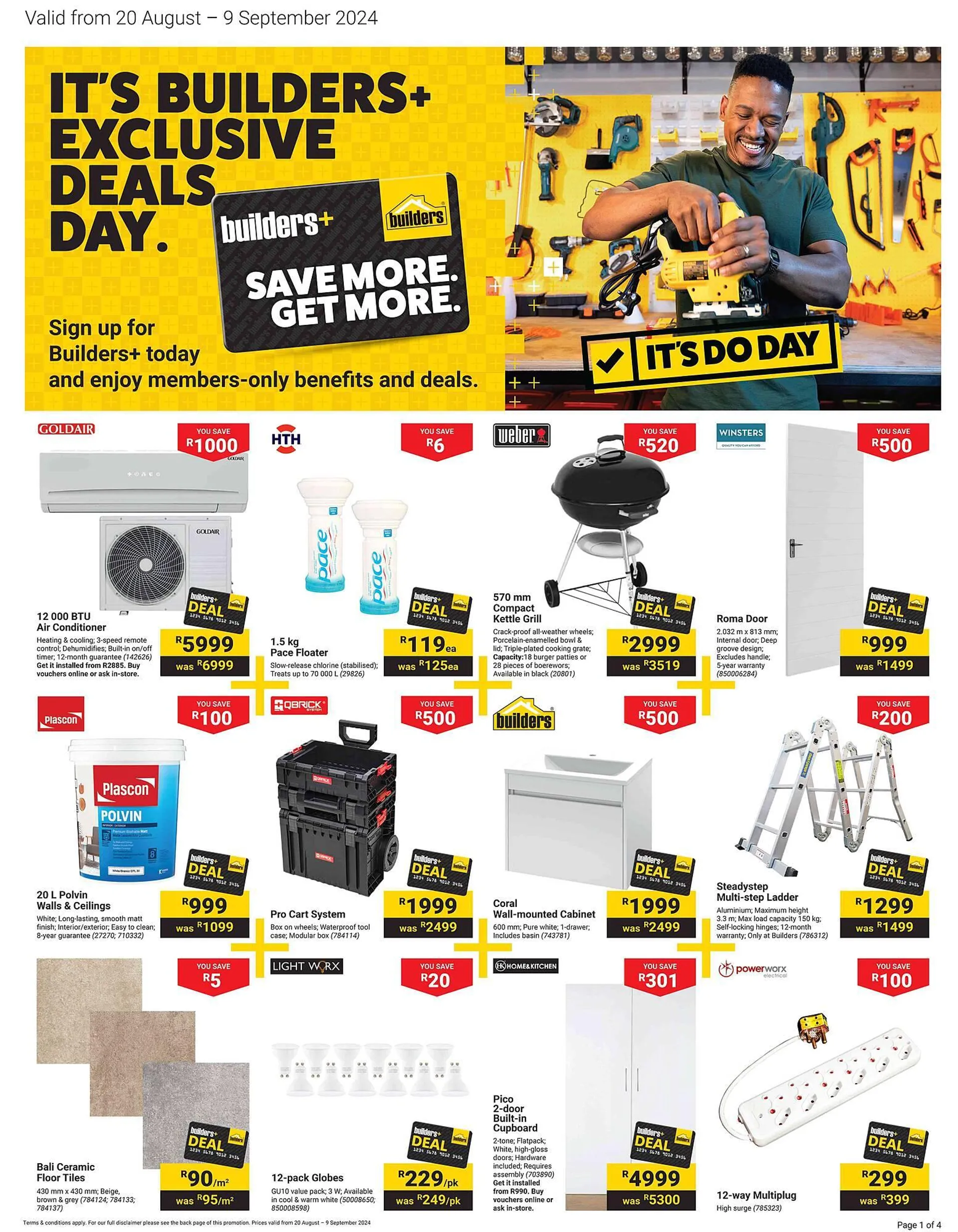 Builders Warehouse catalogue - 1