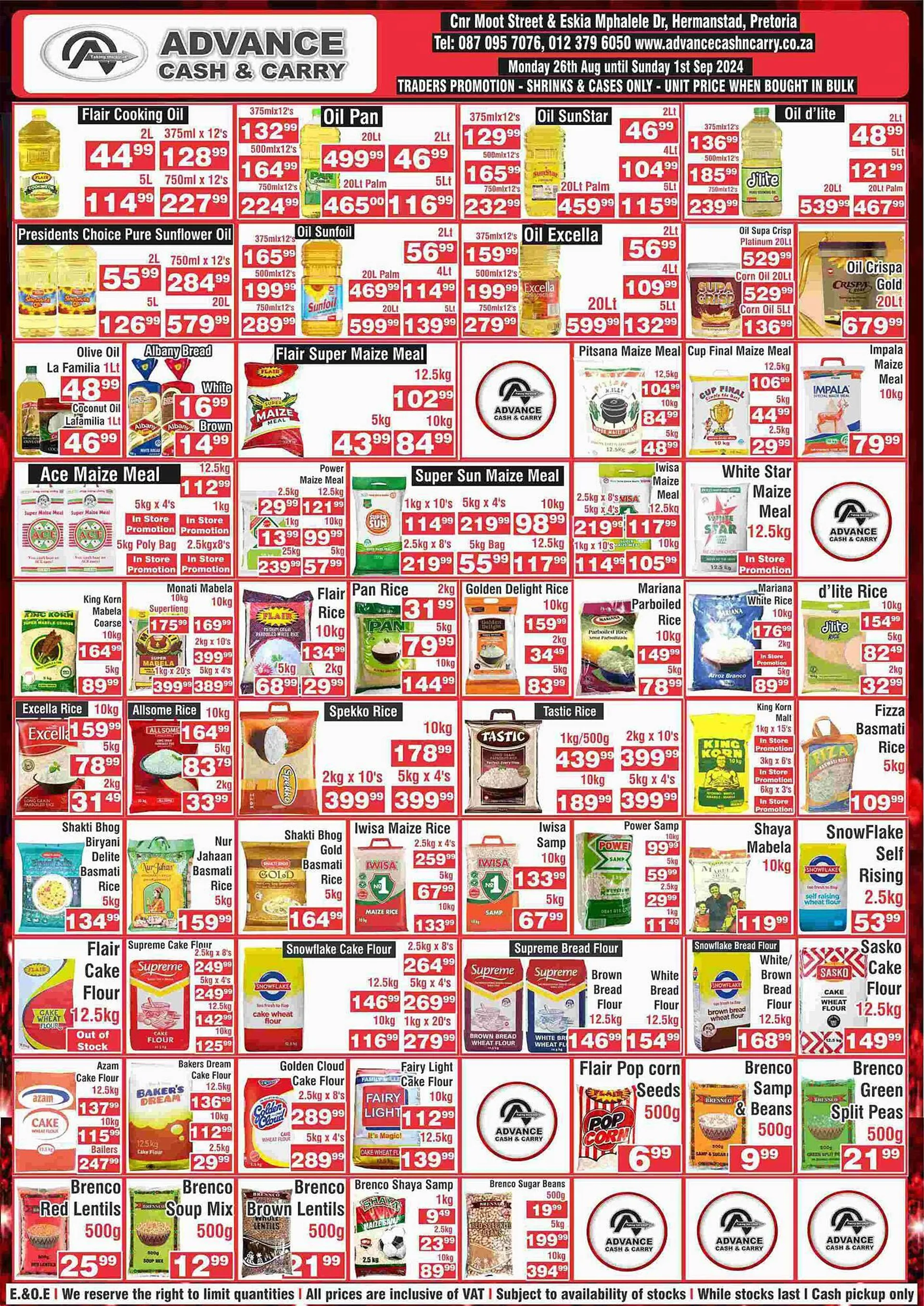 Advance Cash n Carry catalogue - 1