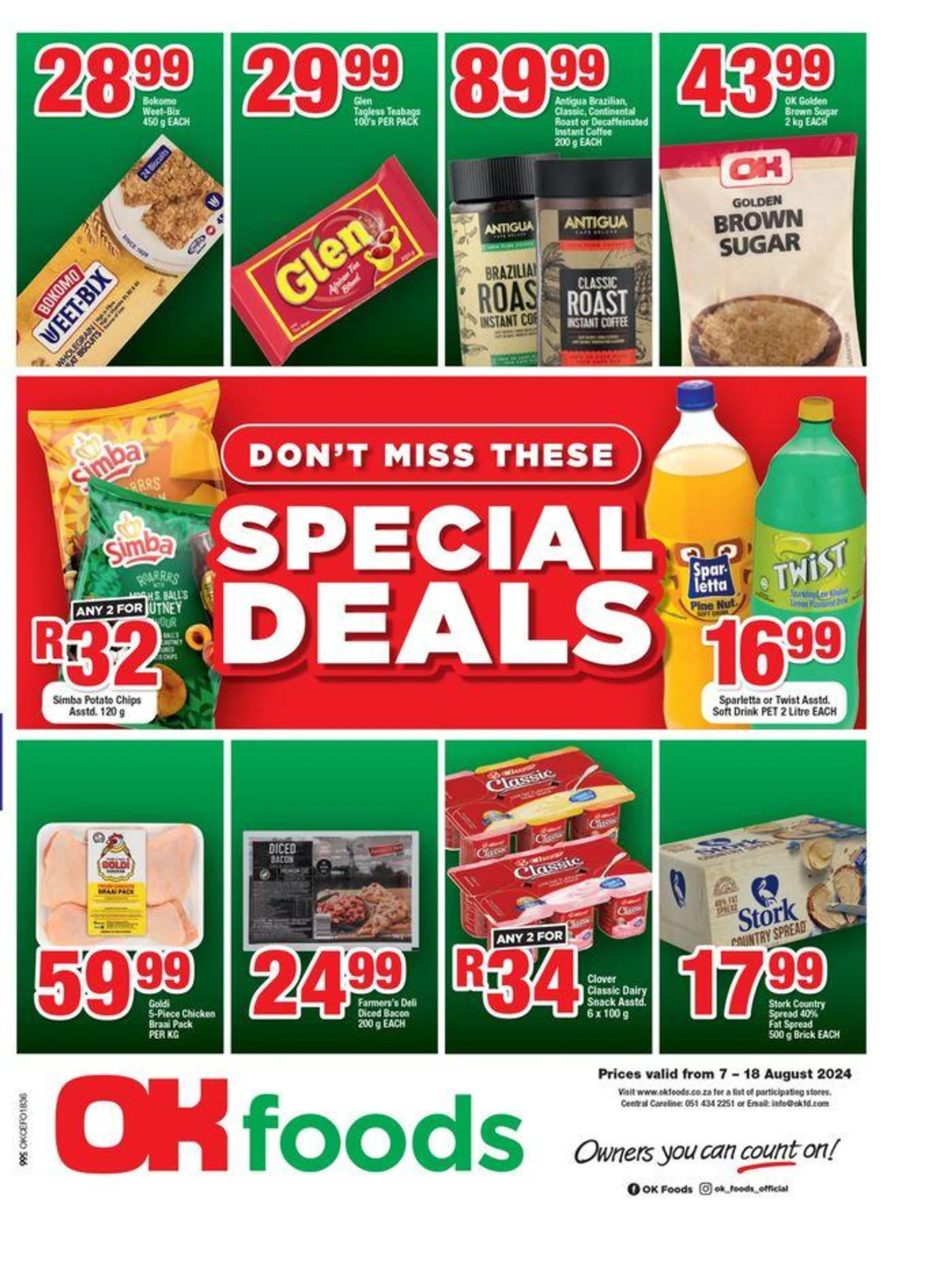 OK Foods weekly specials - 1