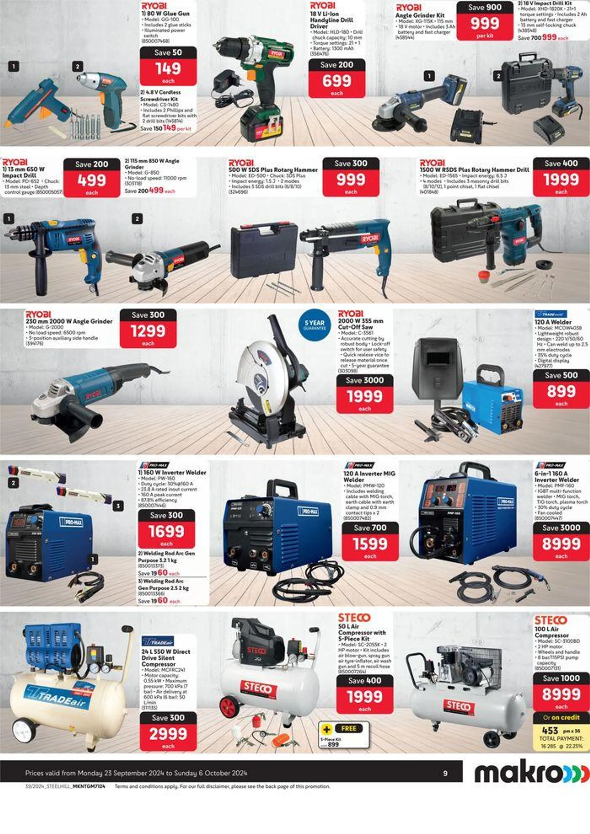 Makro : DIY from 23 September to 6 October 2024 - Catalogue Page 9